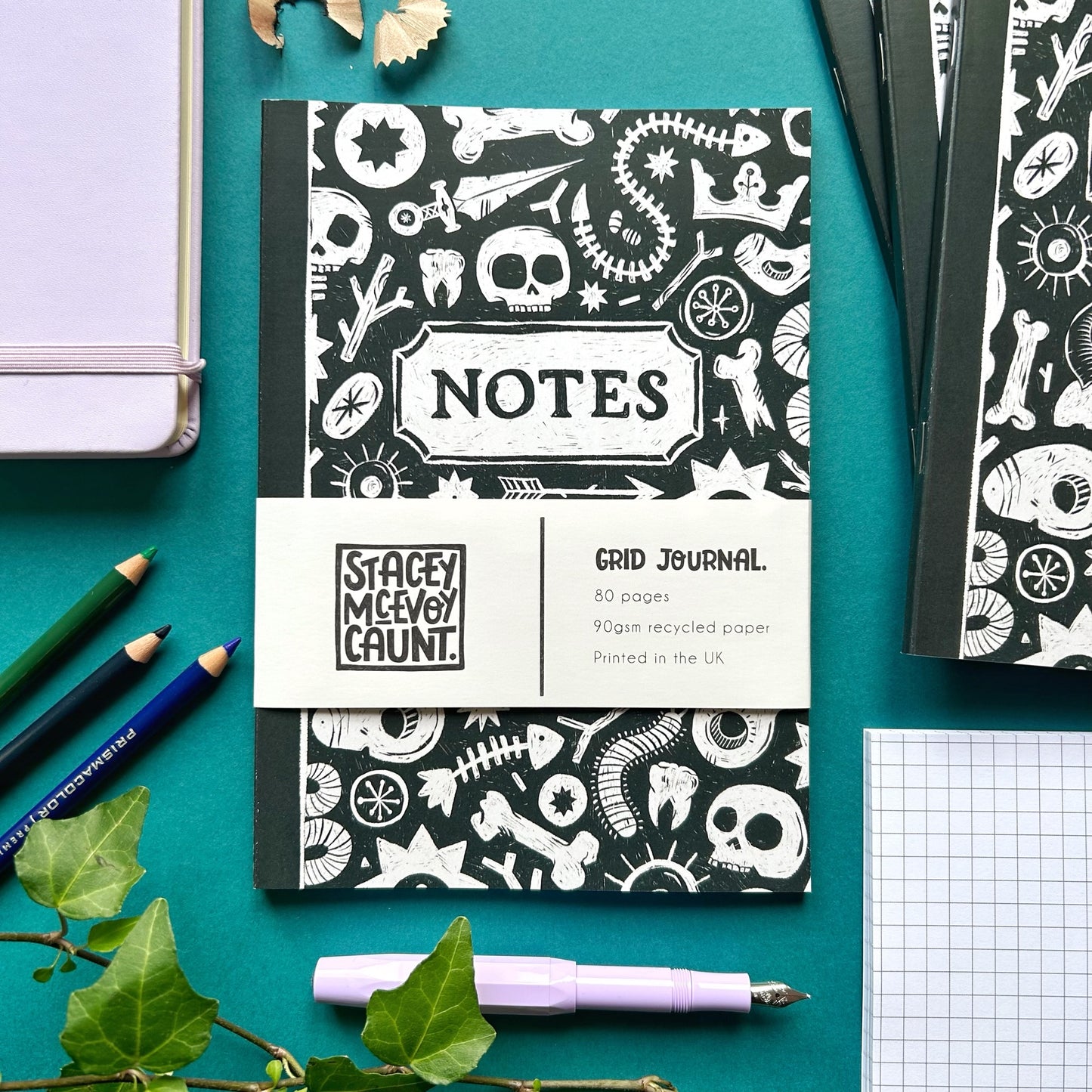 Skull and Bones Notebook