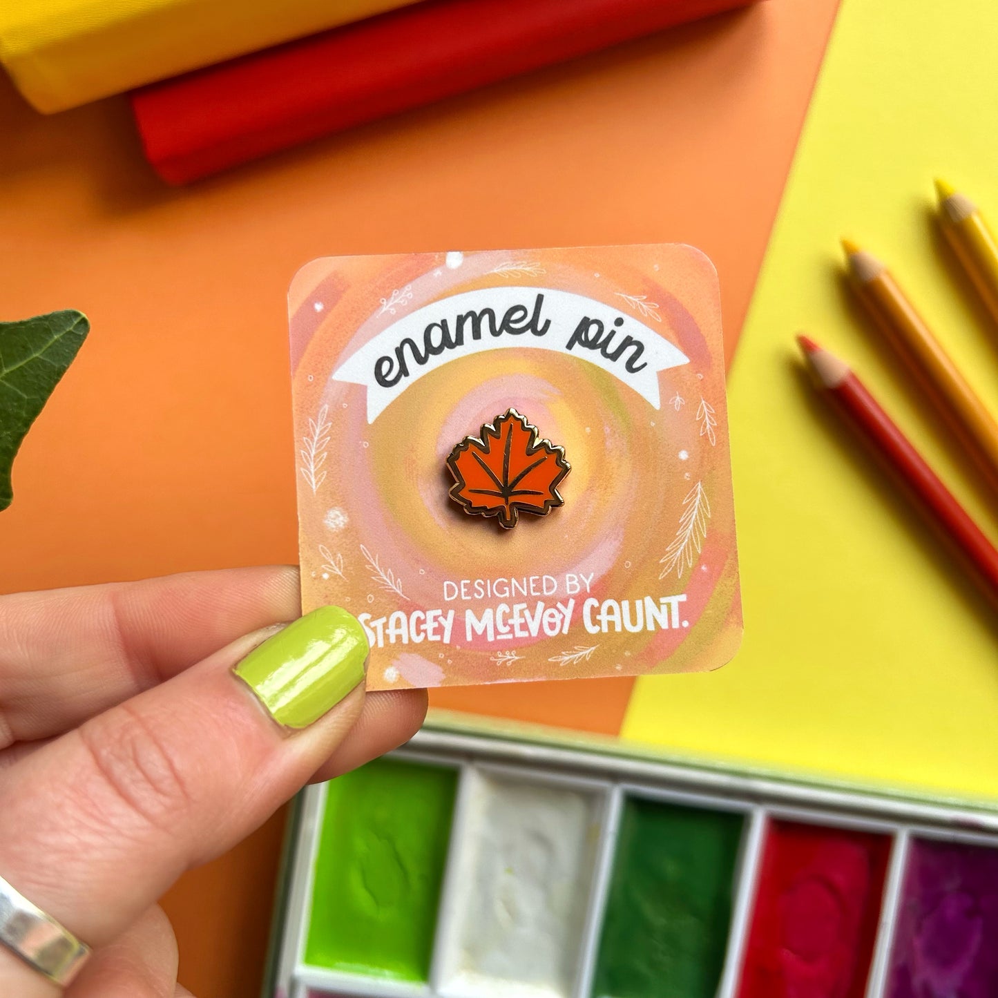 Mini Maple Leaf Enamel Pin