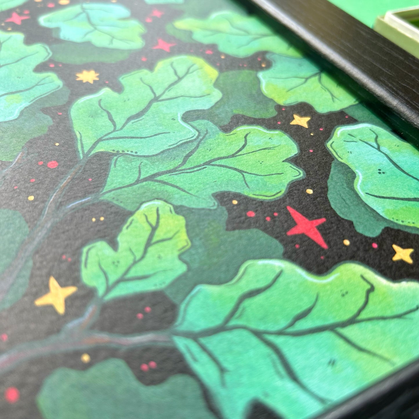 Oak Leaves Print