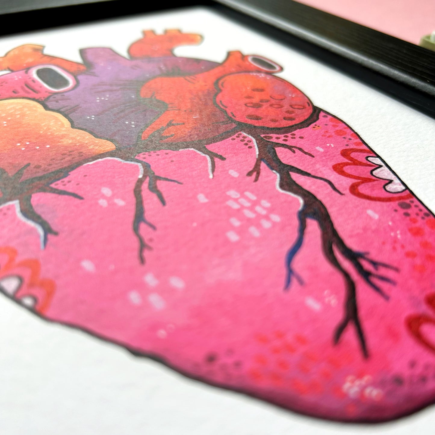 Human Heart Print