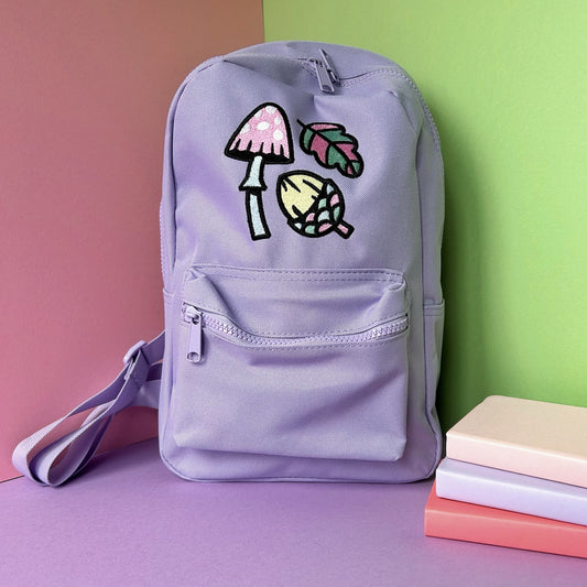 Lilac Mushroom Backpack