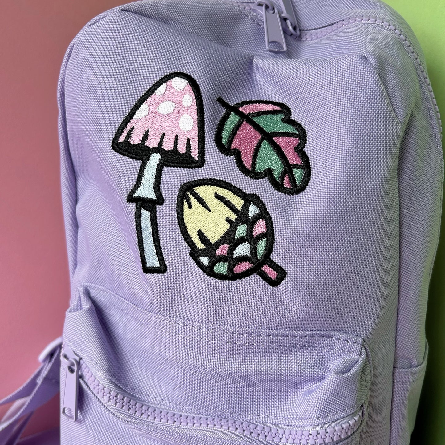 Lilac Mushroom Backpack