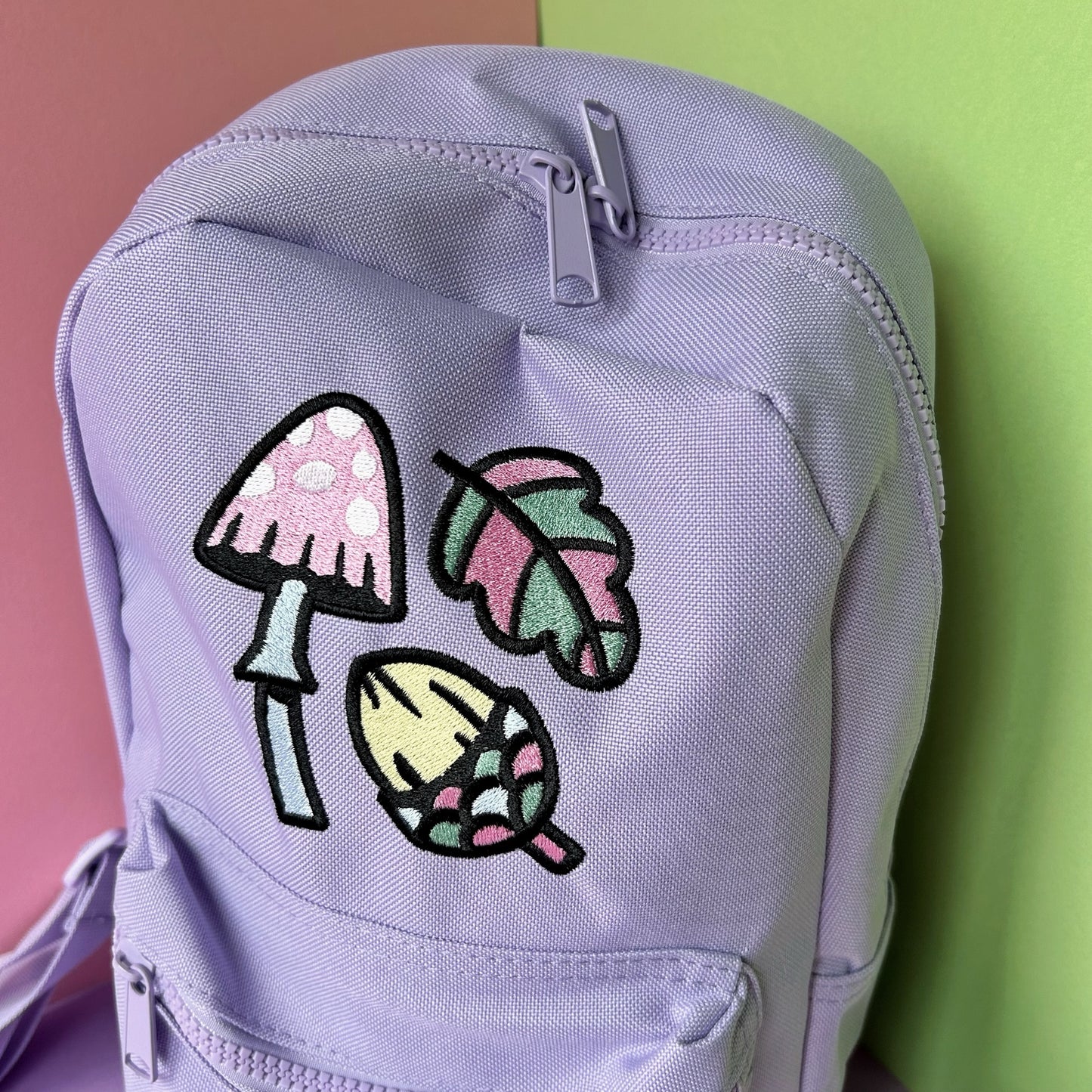 Lilac Mushroom Backpack