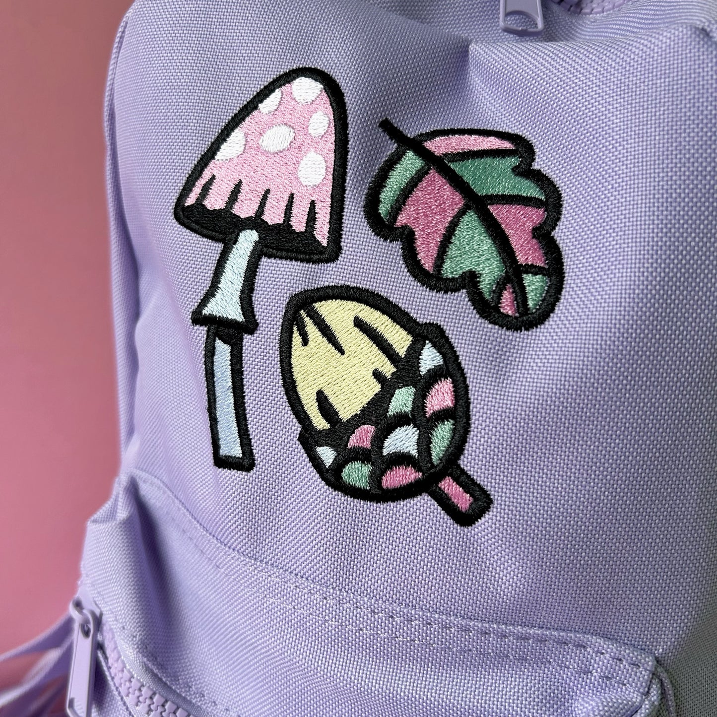 Lilac Mushroom Backpack