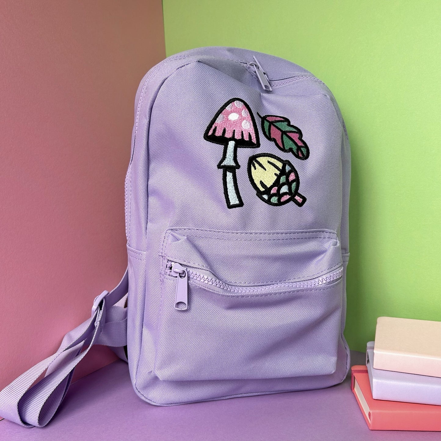 Lilac Mushroom Backpack