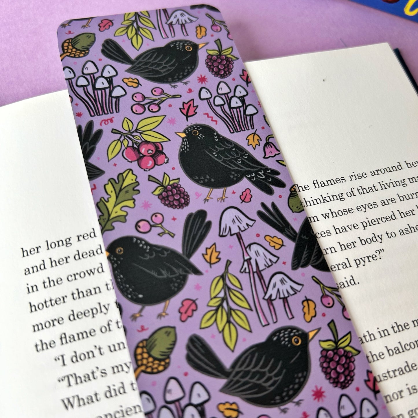 Blackbird Bookmark