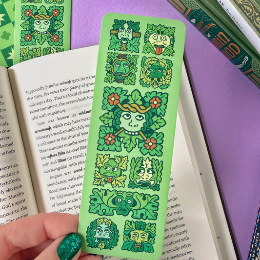 Green Man Bookmark