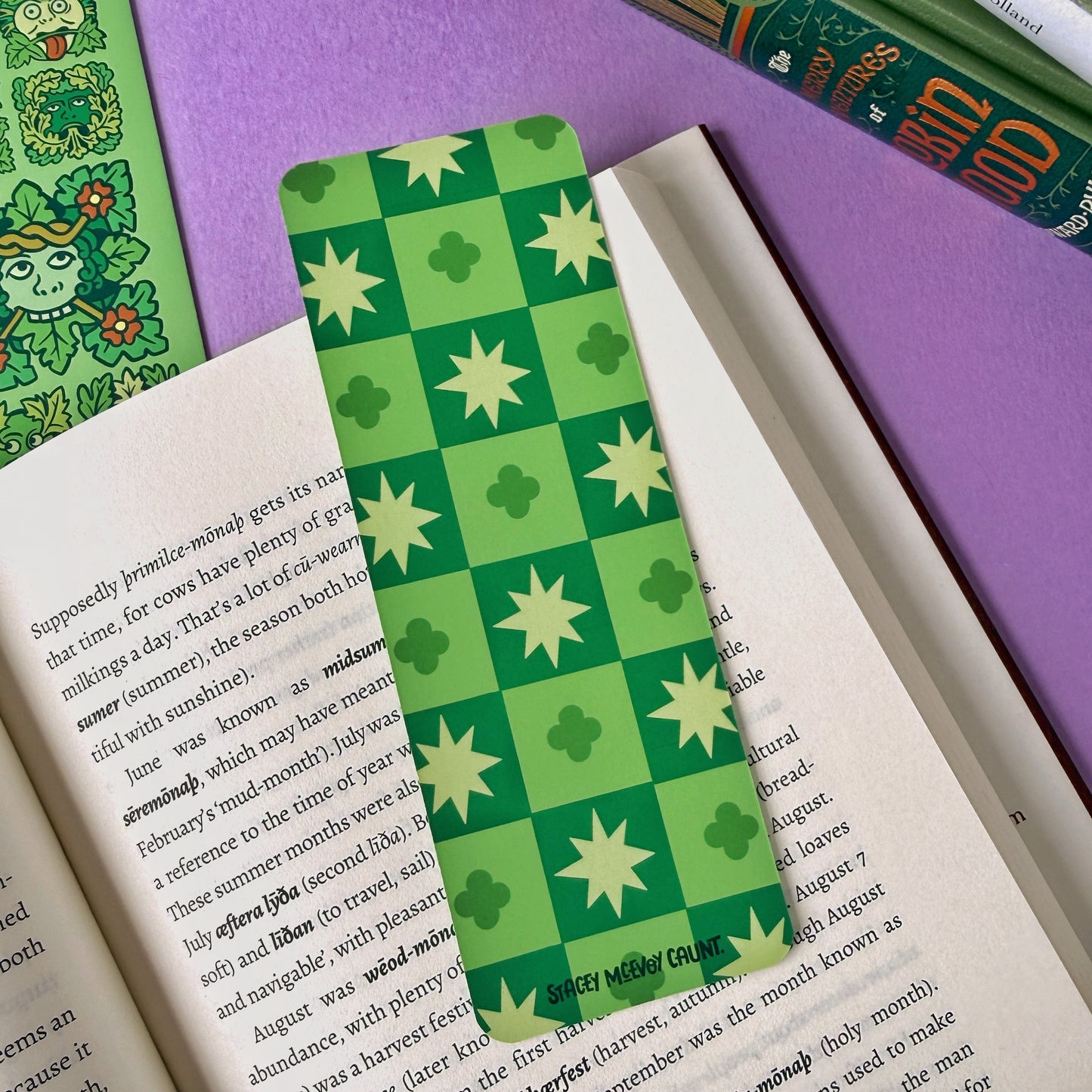 Green Man Bookmark