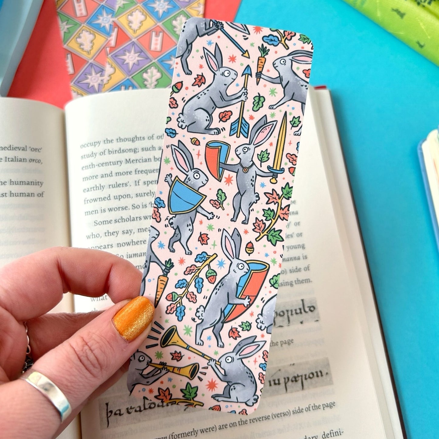 Medieval Bunnies Bookmark