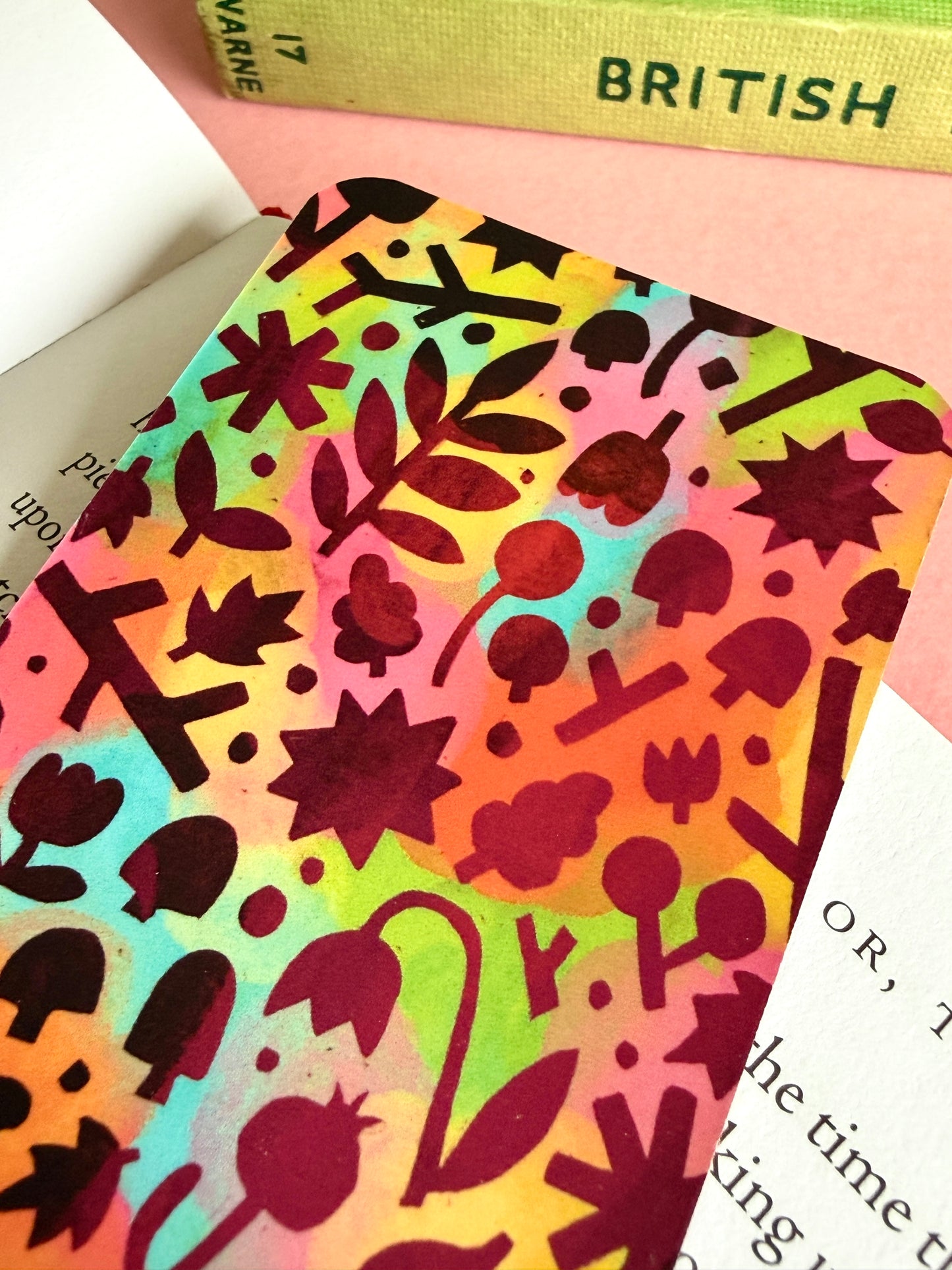 Summer in the Woods Pattern Bookmark