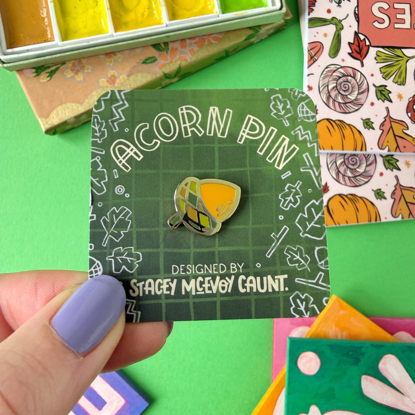 Little Acorn Enamel Pin