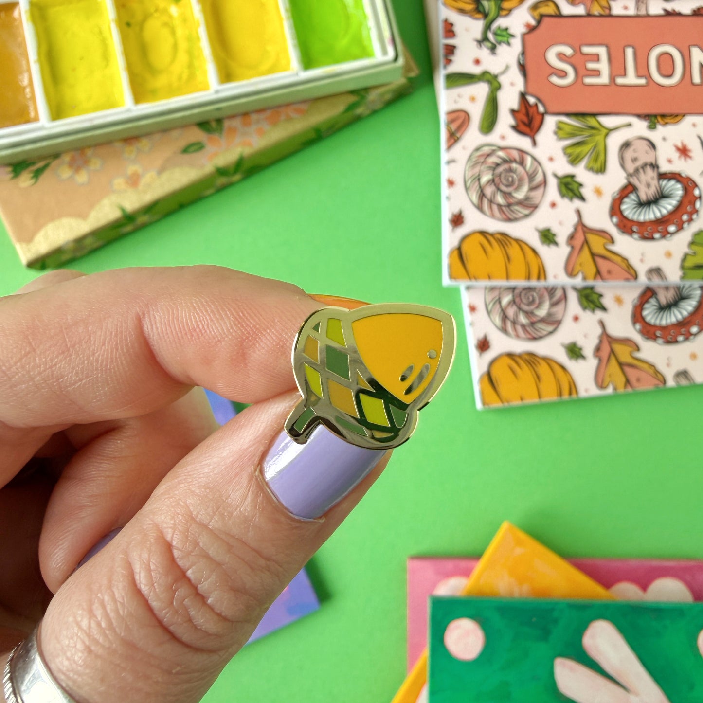 Little Acorn Enamel Pin