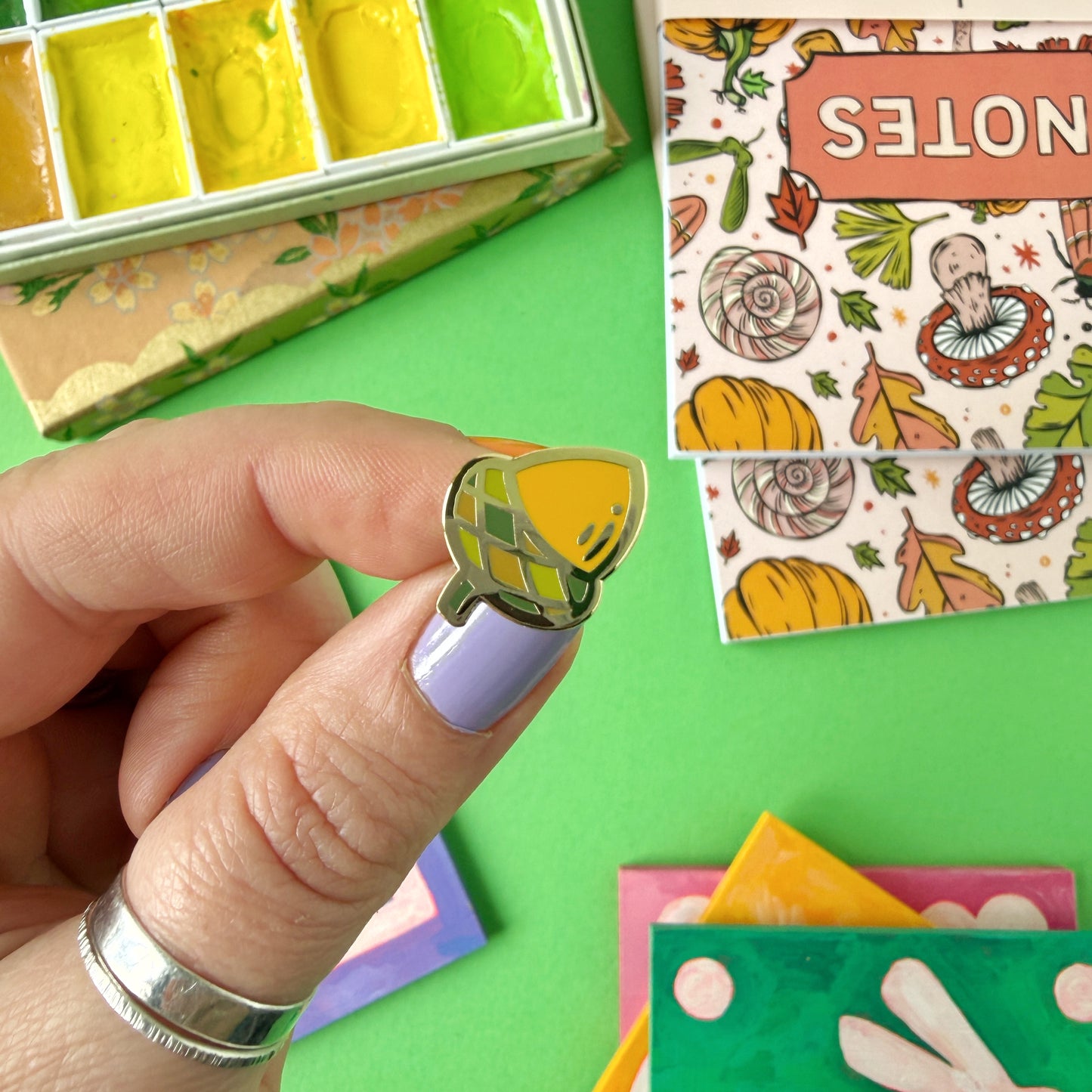 Little Acorn Enamel Pin