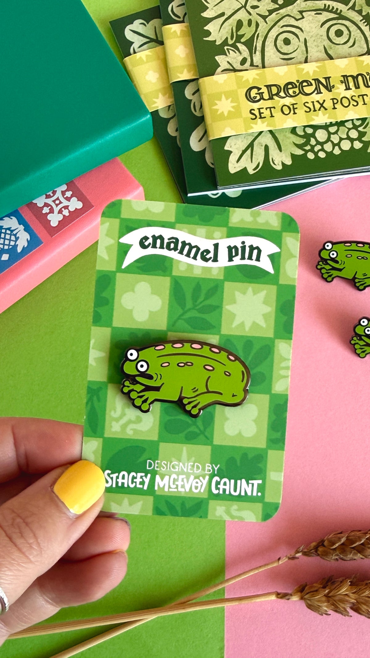 Medieval Frog Enamel Pin