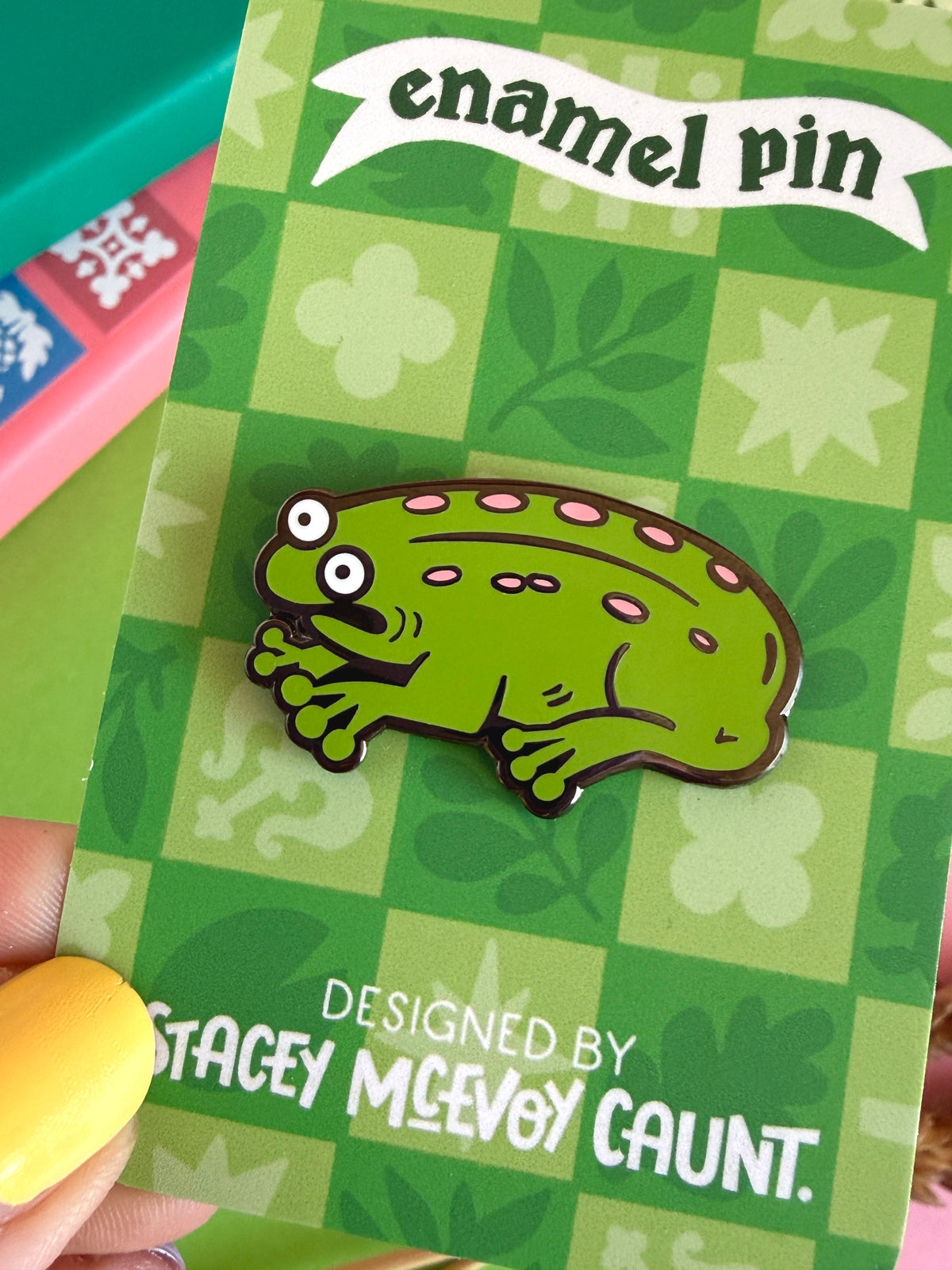 Medieval Frog Enamel Pin
