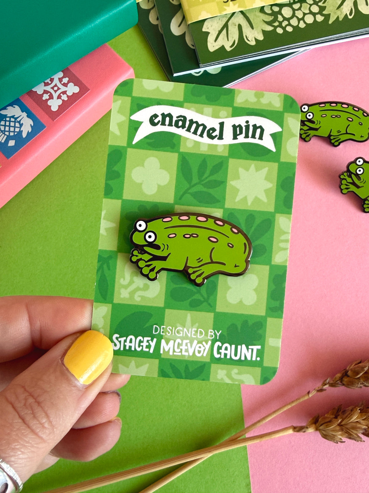 Medieval Frog Enamel Pin