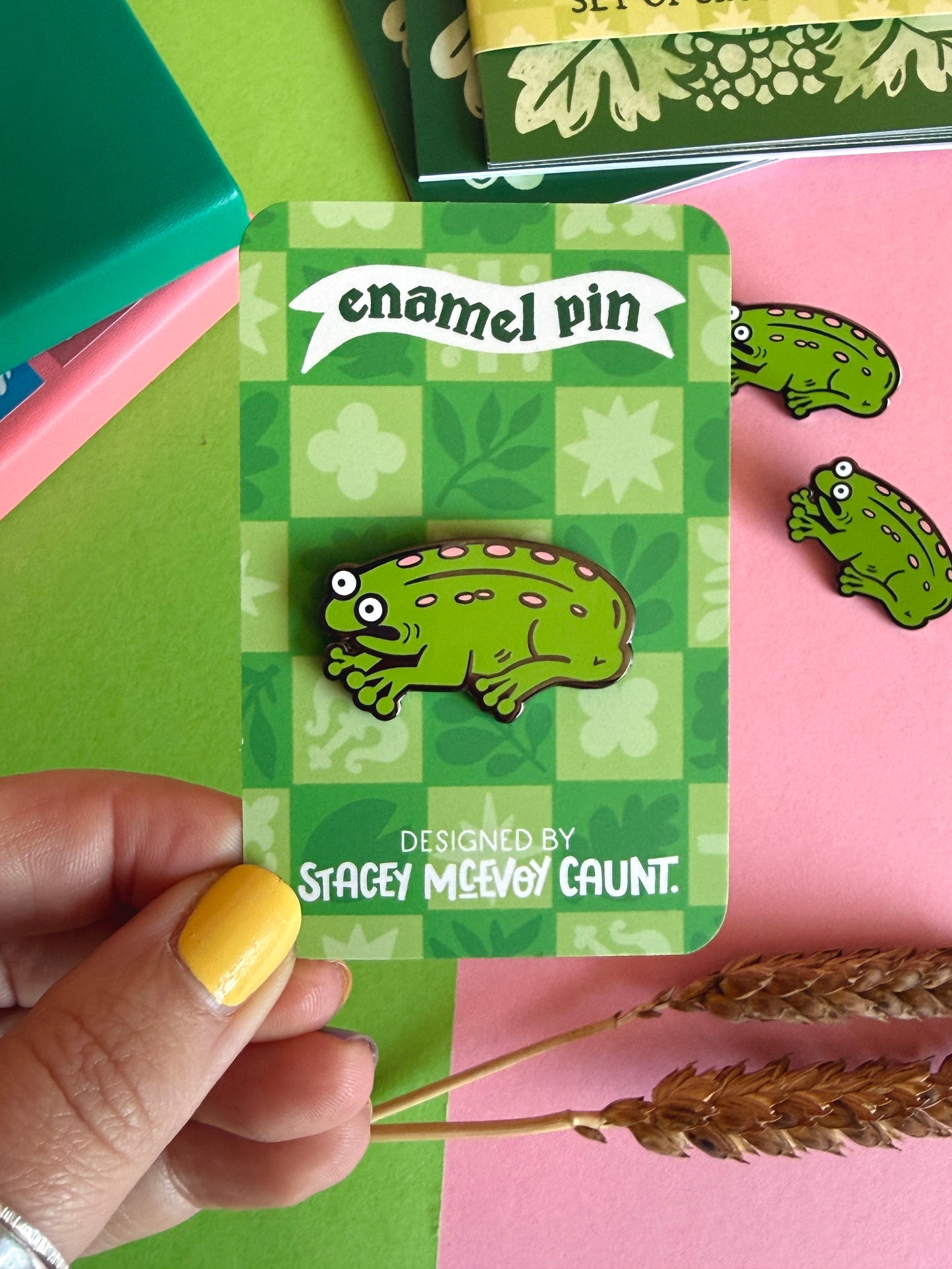 Medieval Frog Enamel Pin