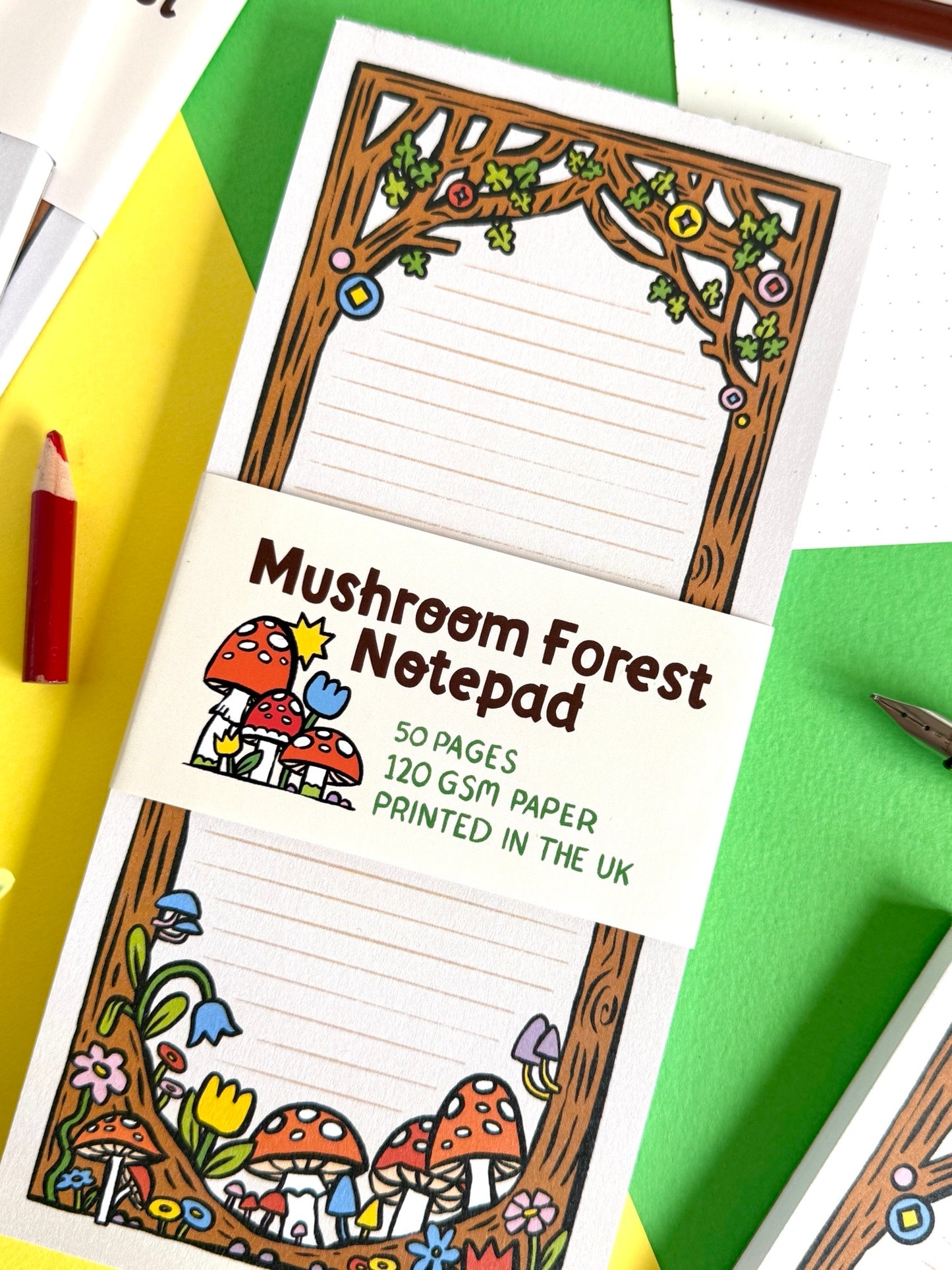 Mushroom Forest Notepad