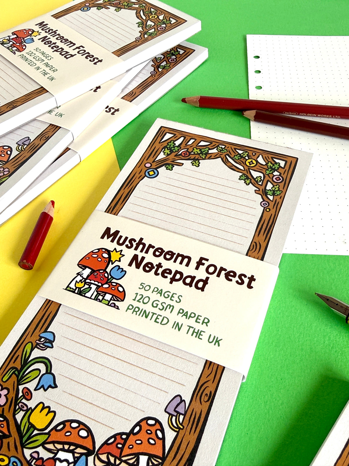 Mushroom Forest Notepad
