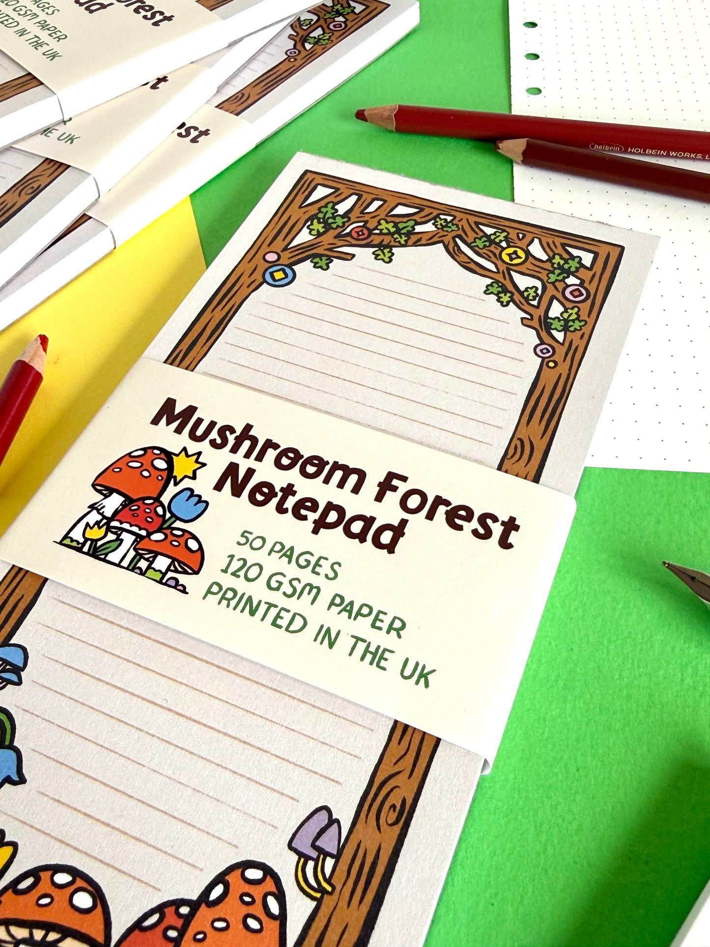 Mushroom Forest Notepad