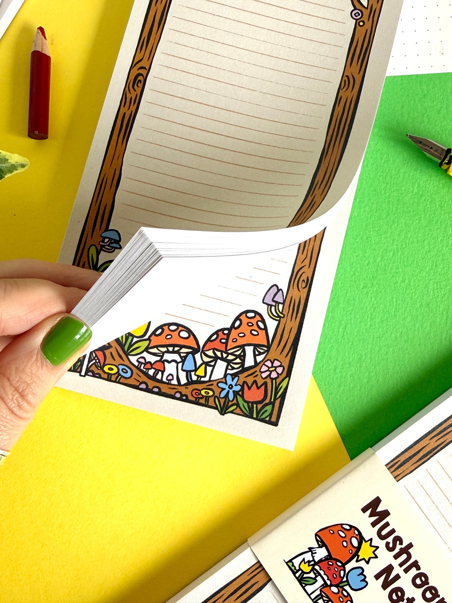Mushroom Forest Notepad