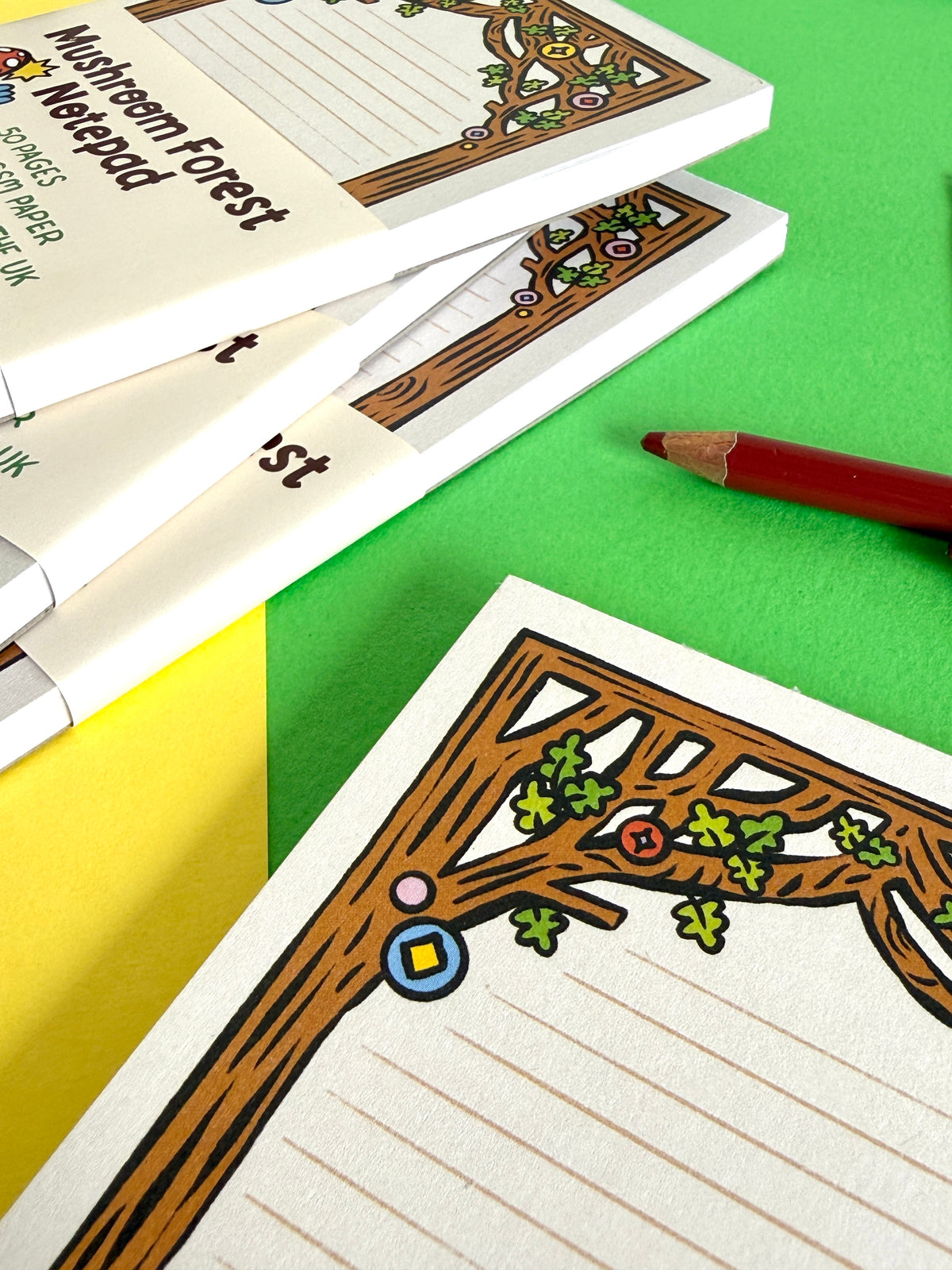 Mushroom Forest Notepad