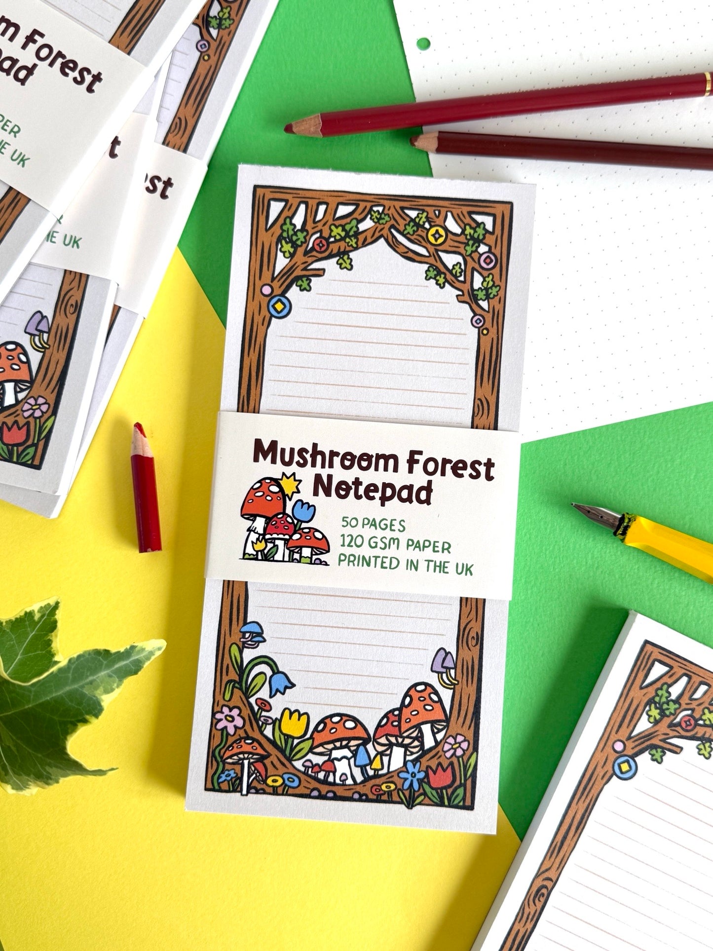 Mushroom Forest Notepad