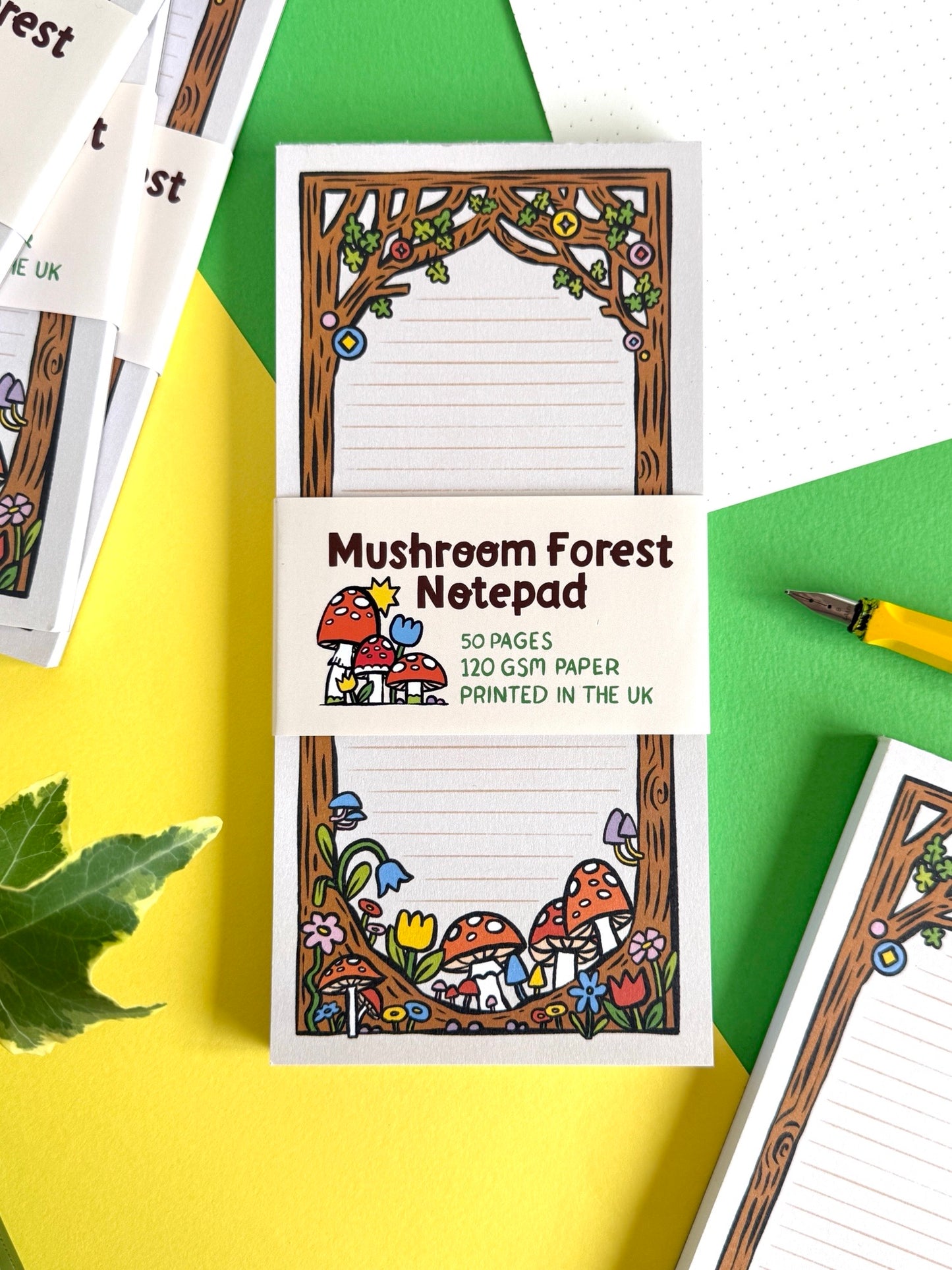 Mushroom Forest Notepad