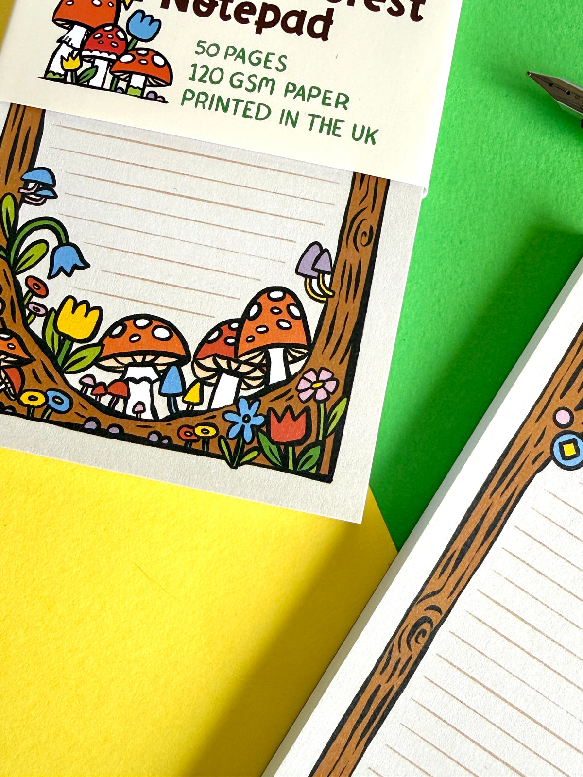 Mushroom Forest Notepad