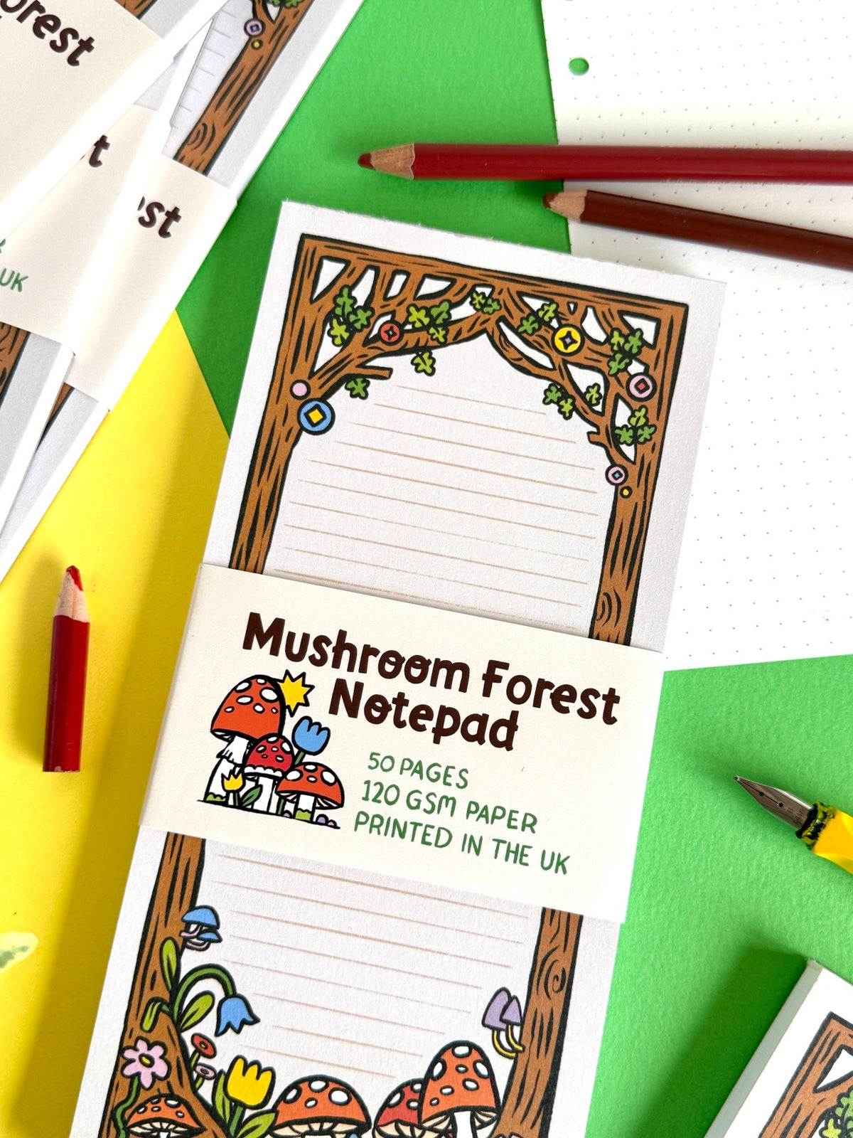 Mushroom Forest Notepad
