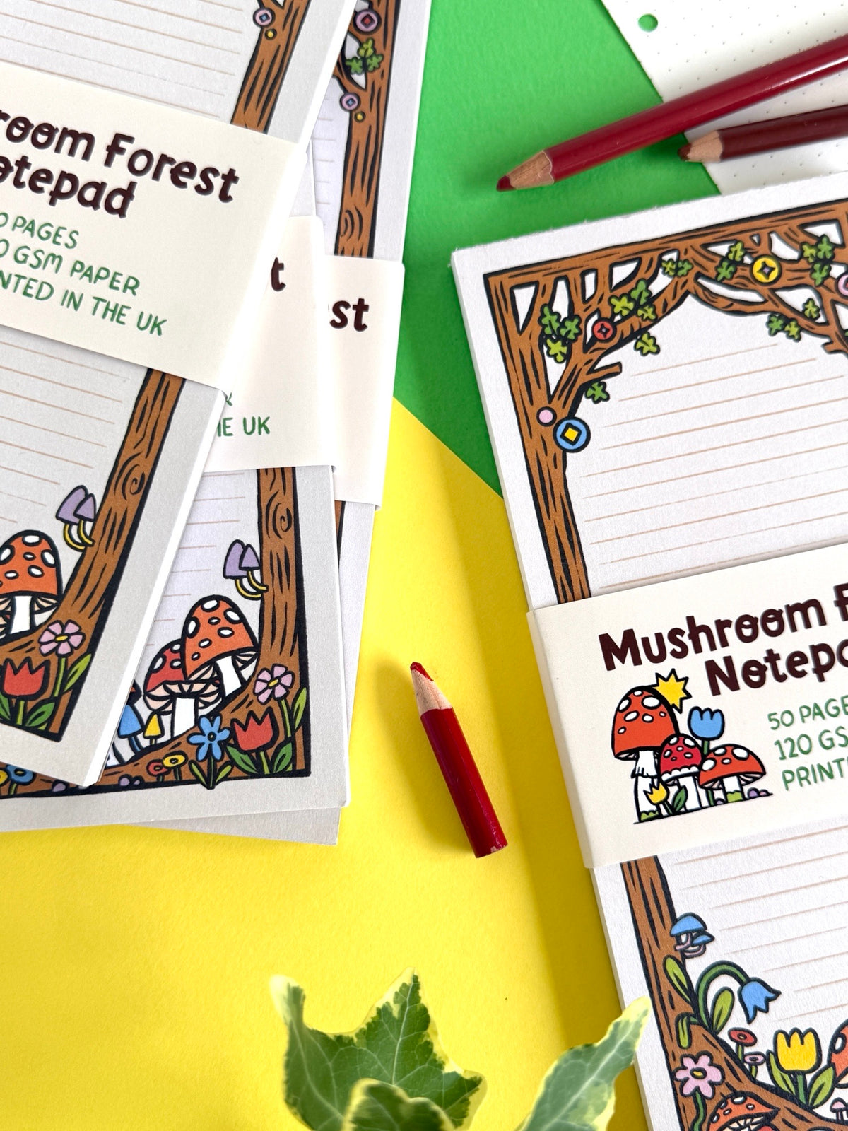 Mushroom Forest Notepad