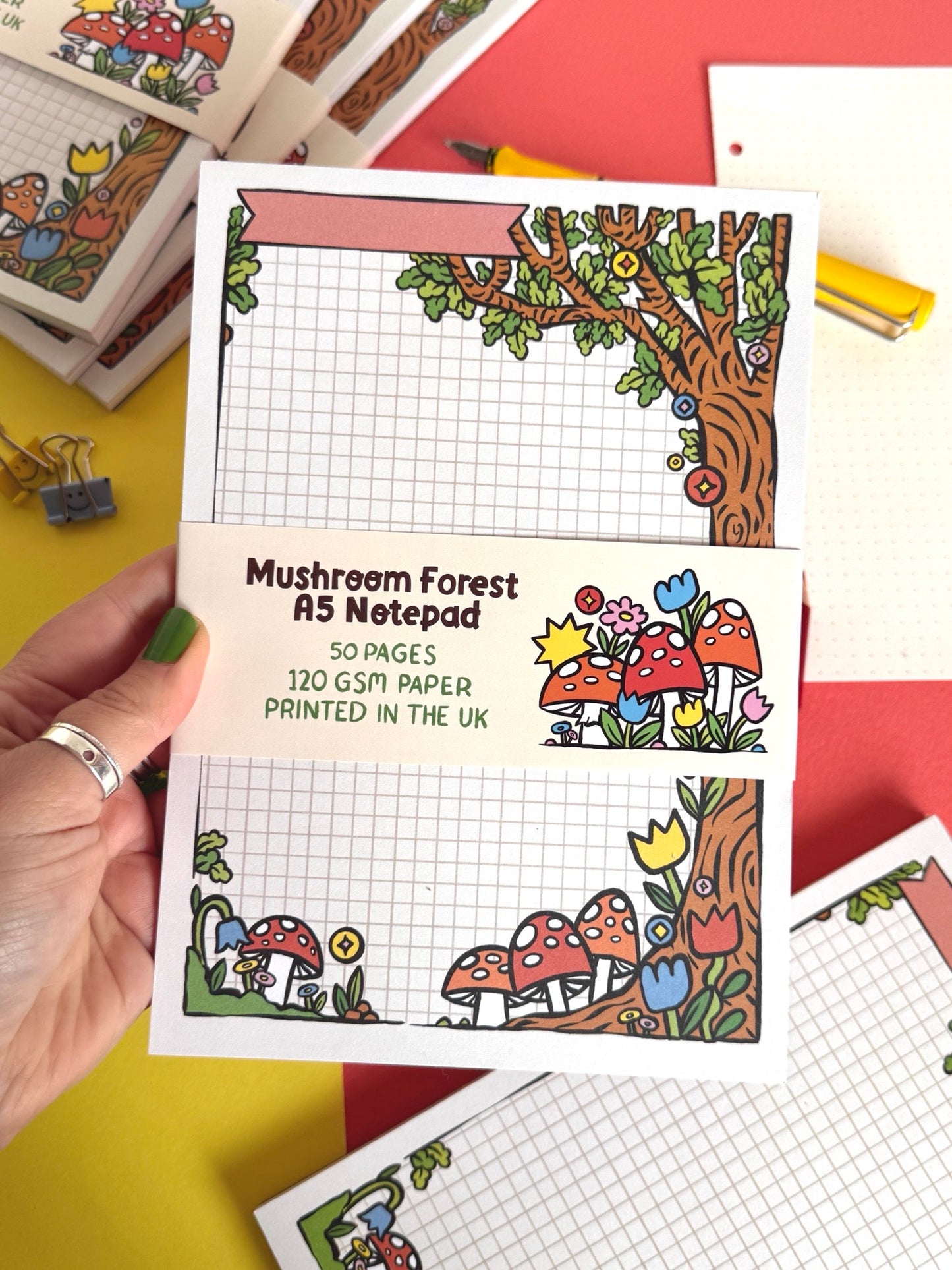 Woodland Notepad A5
