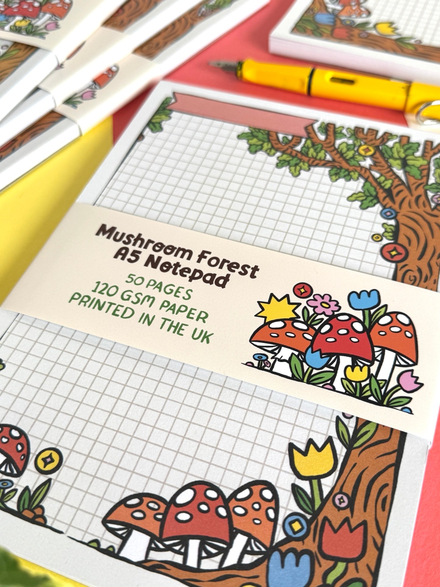 Woodland Notepad A5
