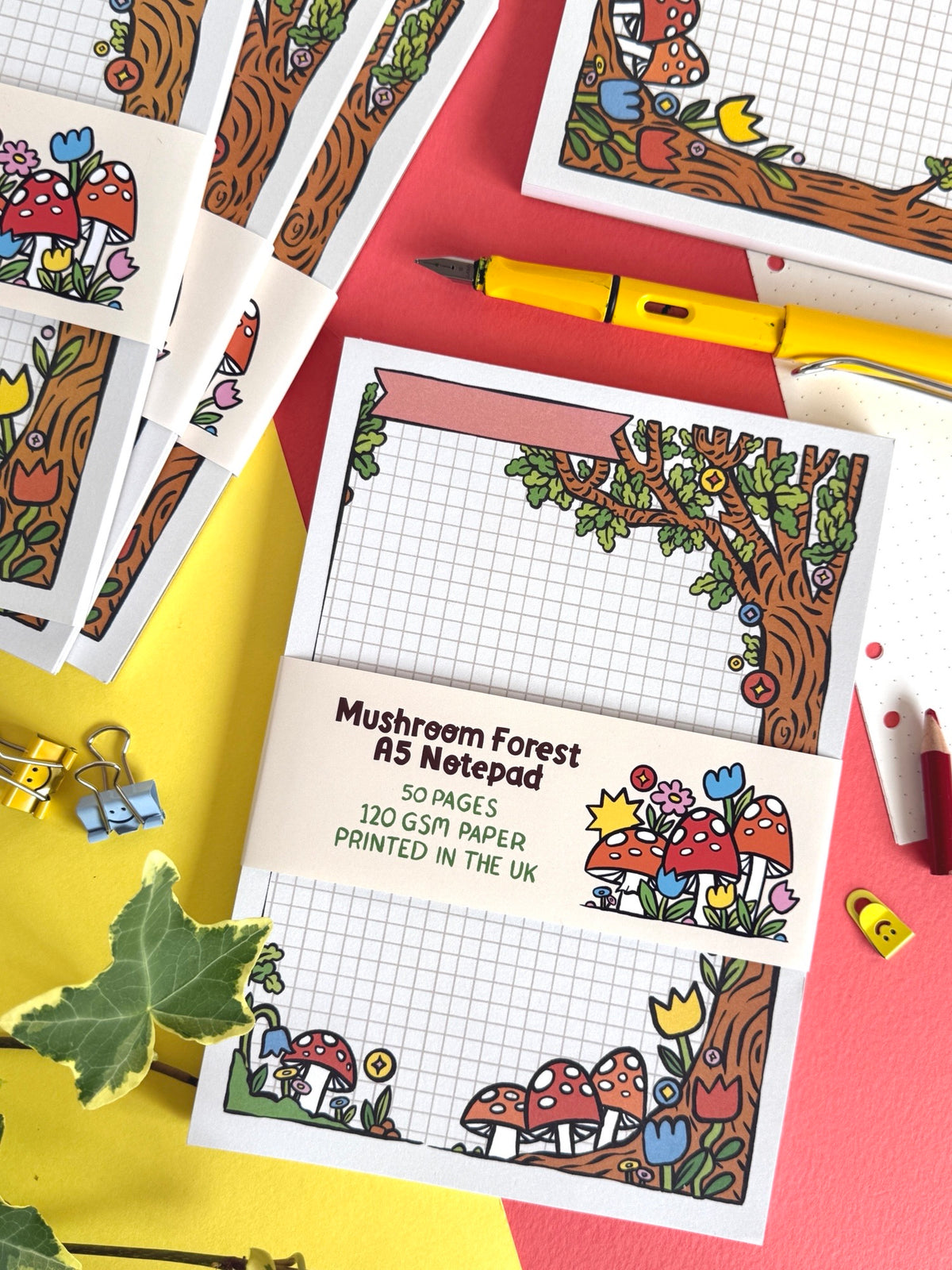 Woodland Notepad A5