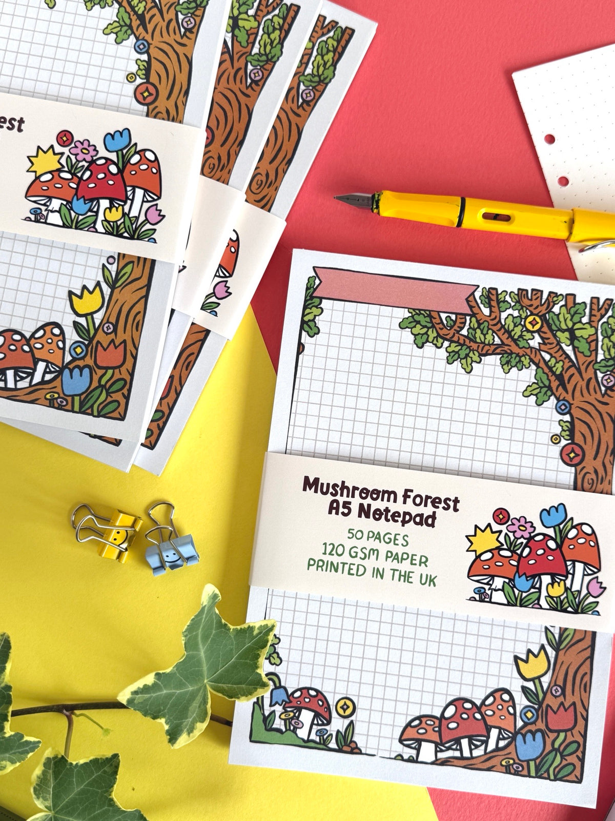 Woodland Notepad A5