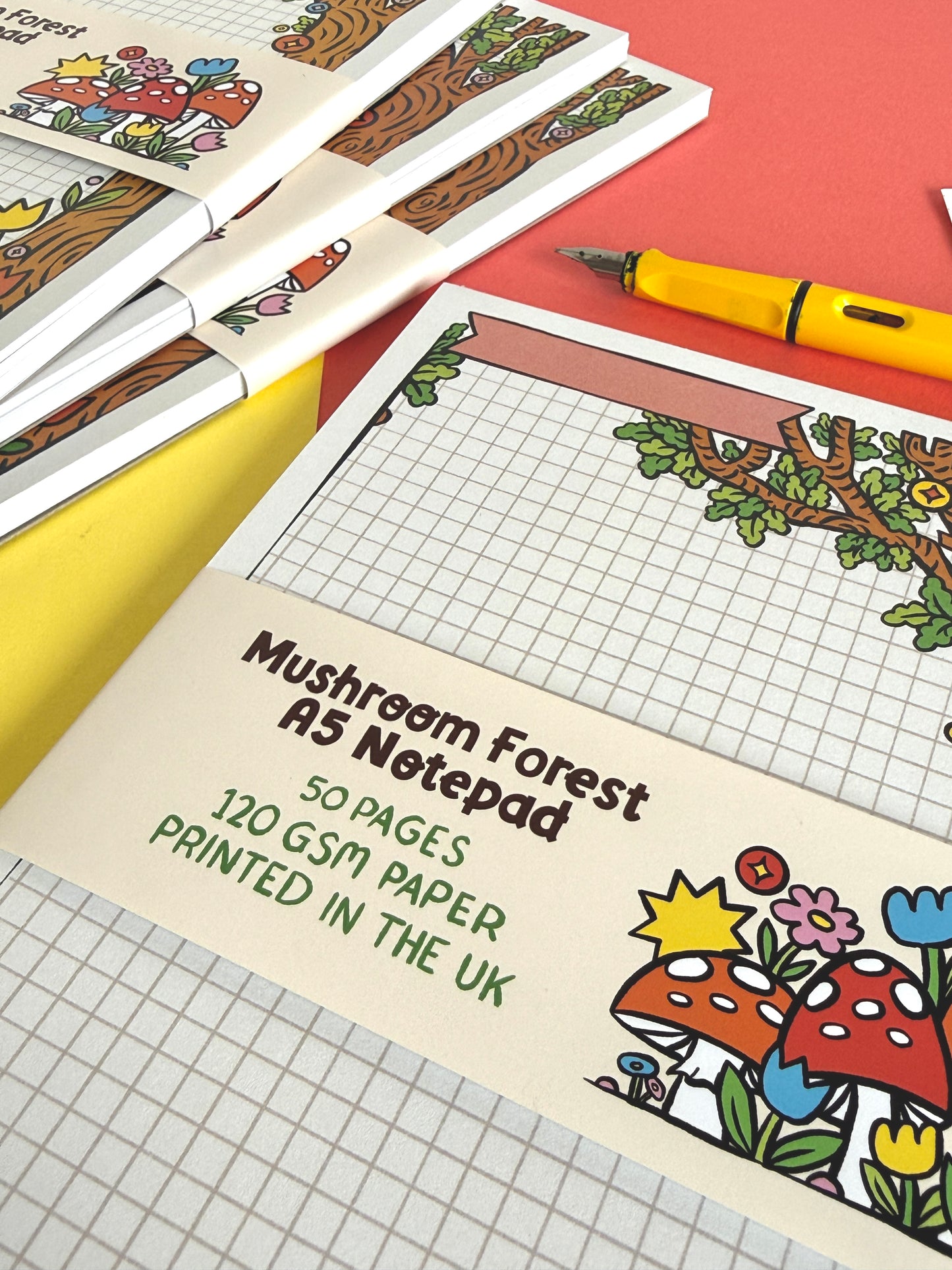 Woodland Notepad A5