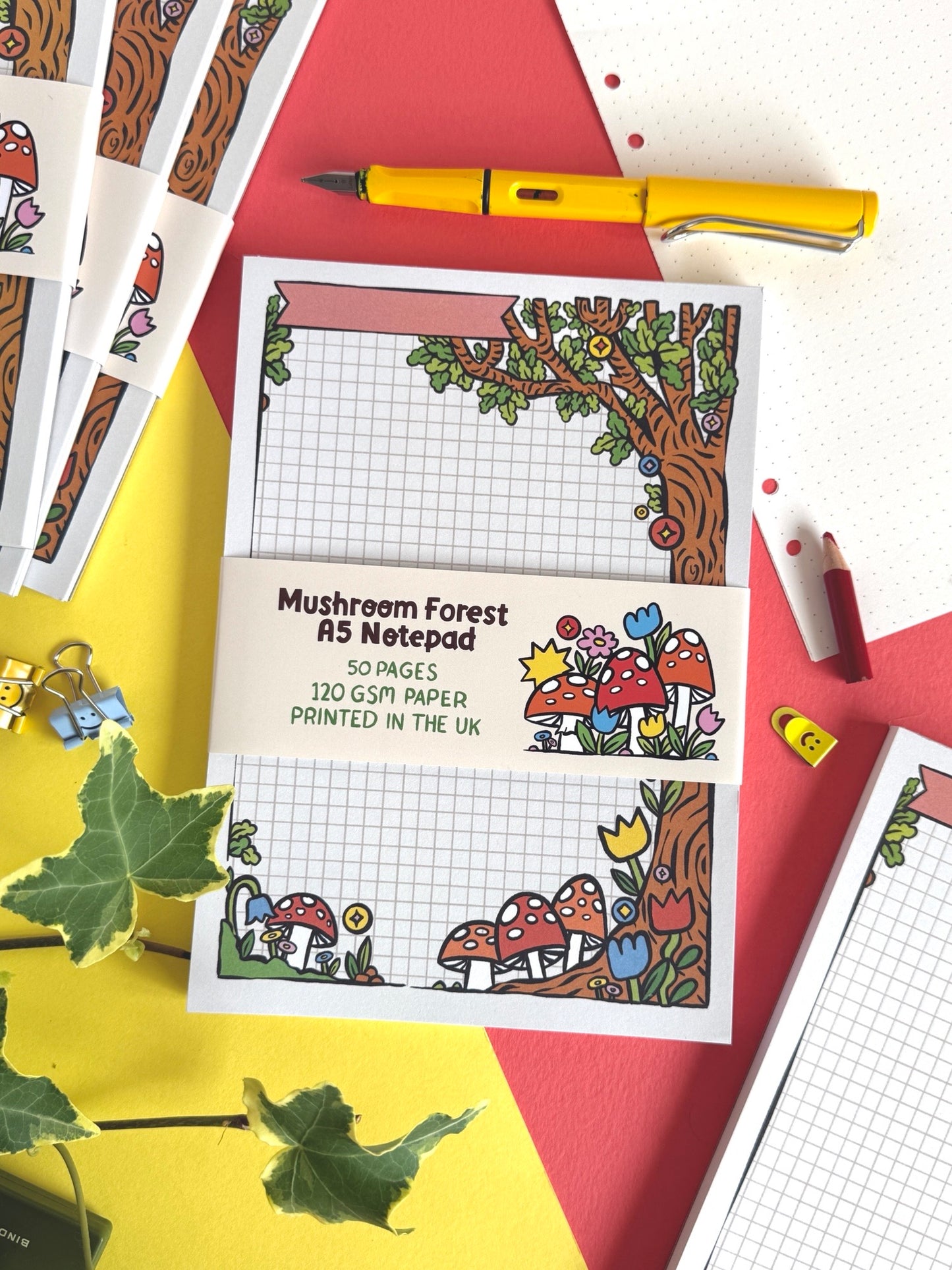 Woodland Notepad A5