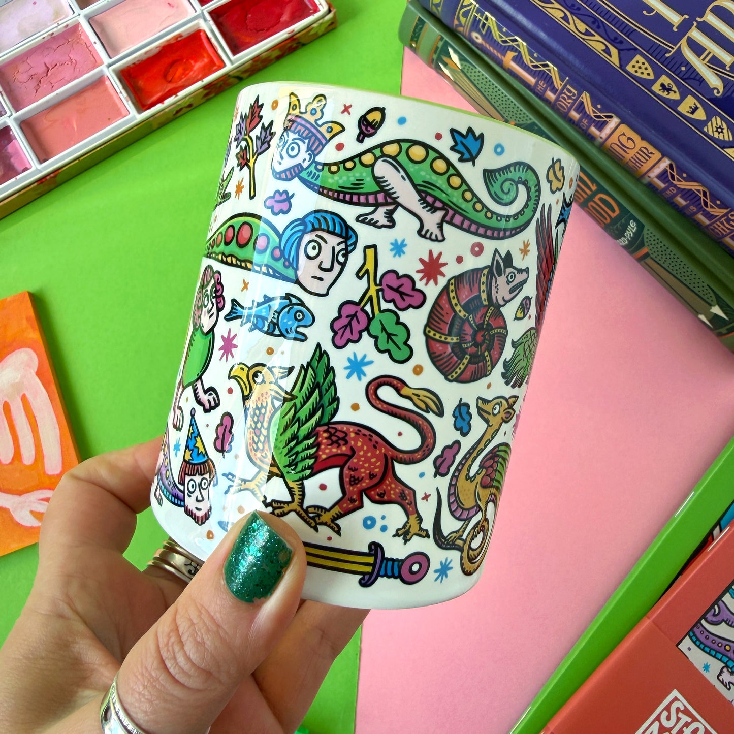 Medieval Menagerie Ceramic Mug