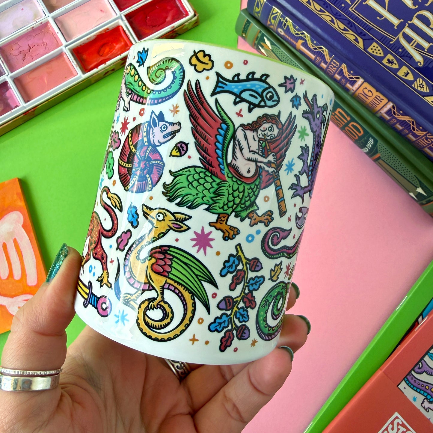 Medieval Menagerie Ceramic Mug