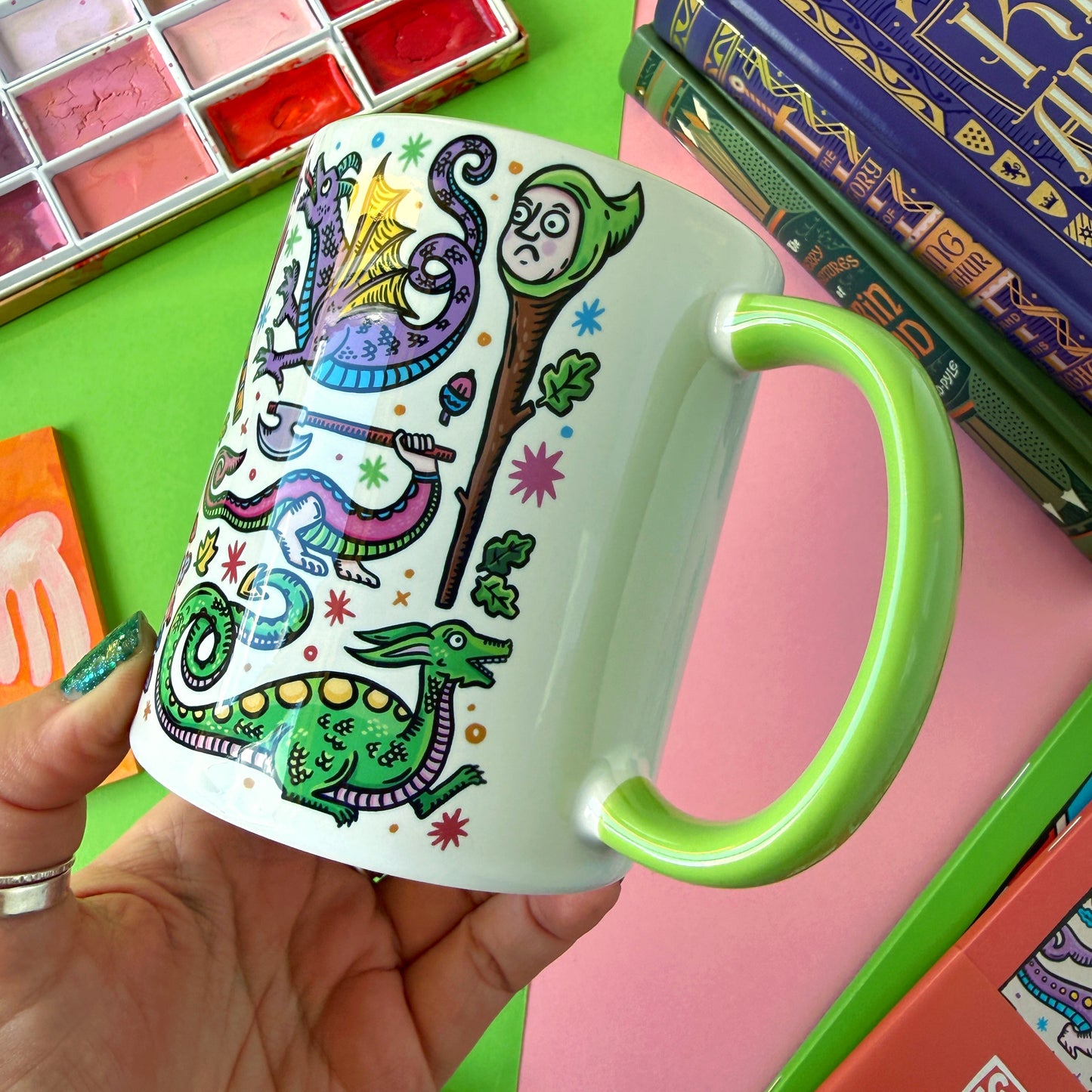 Medieval Menagerie Ceramic Mug