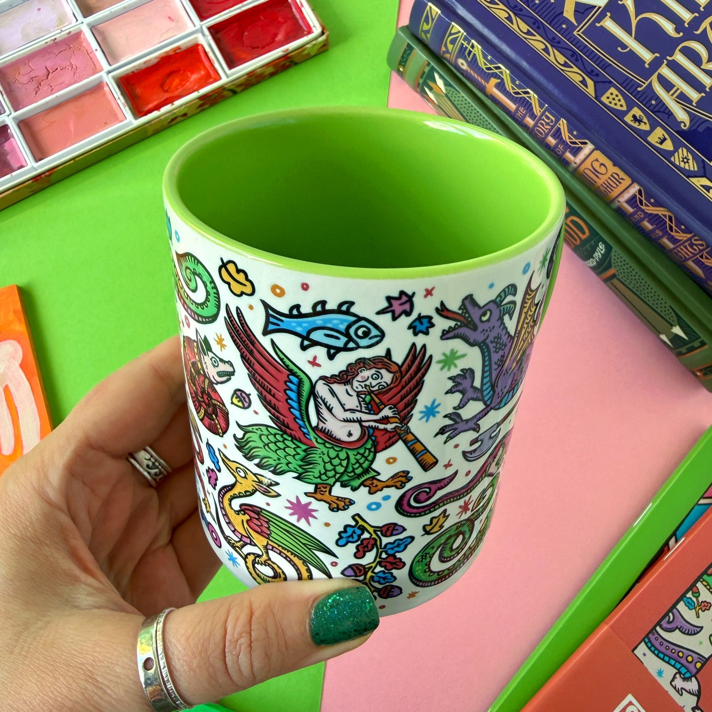 Medieval Menagerie Ceramic Mug