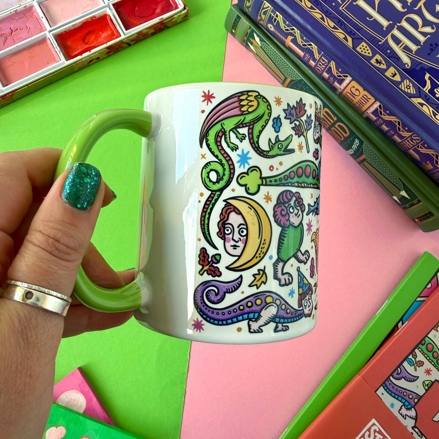 Medieval Menagerie Ceramic Mug