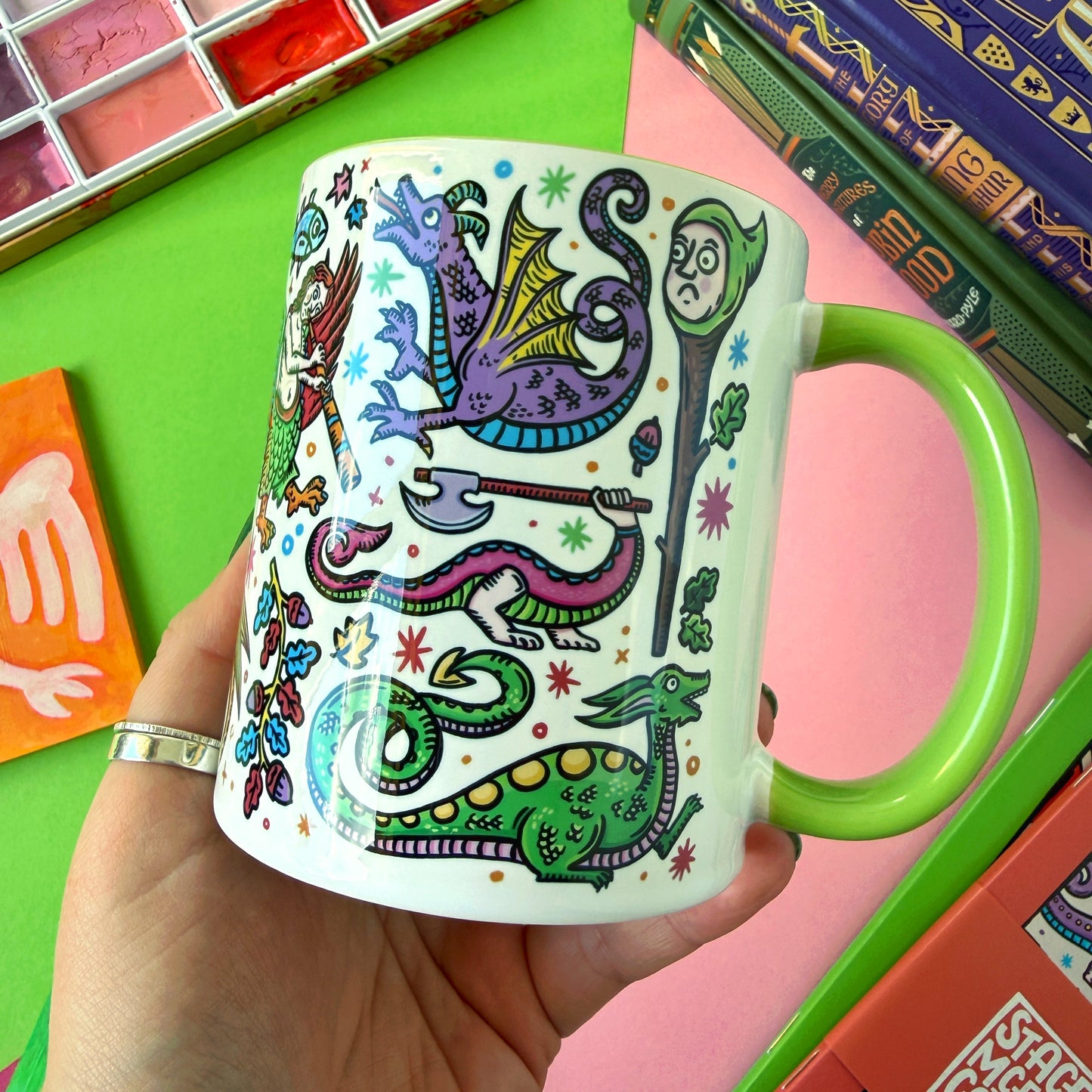 Medieval Menagerie Ceramic Mug