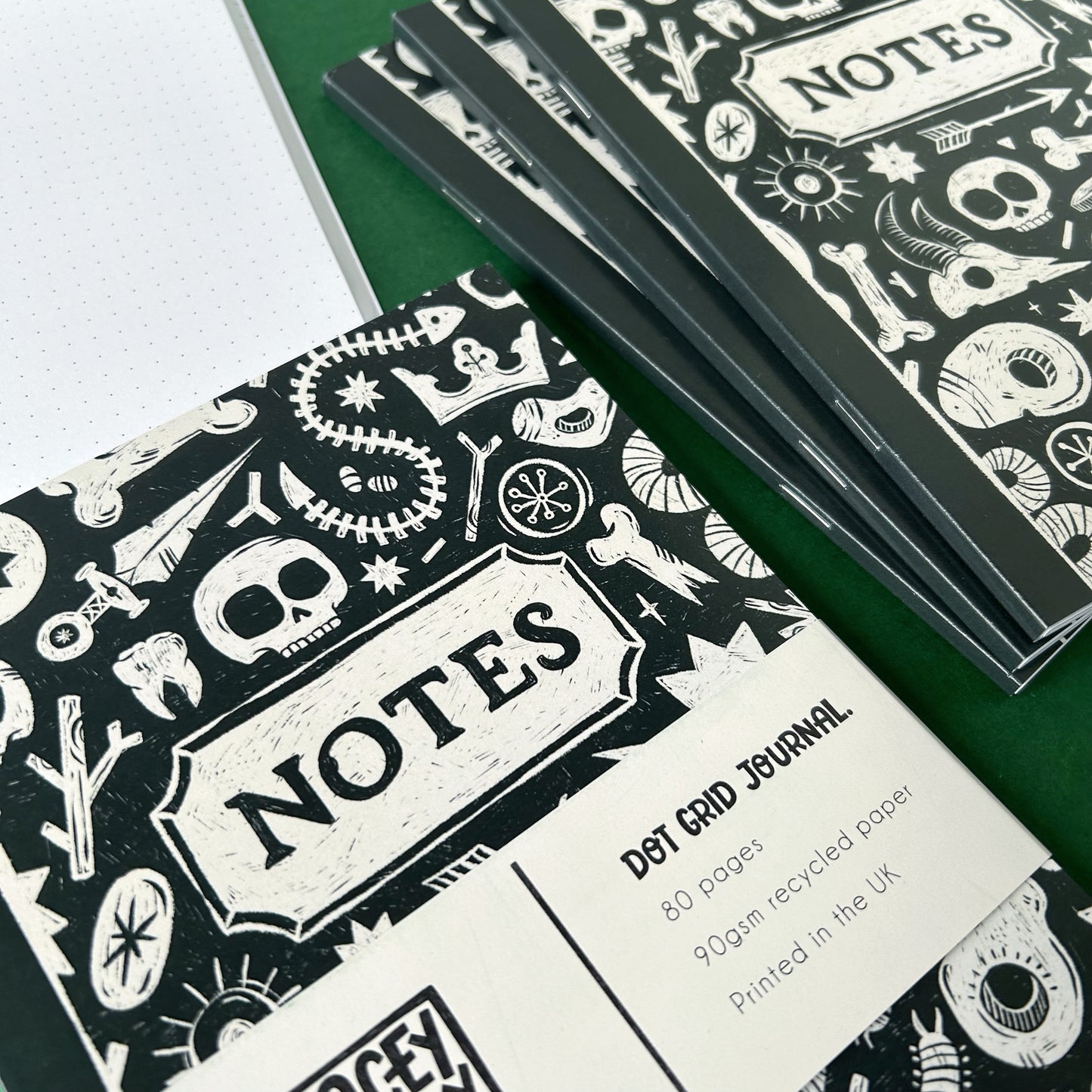 Skull and Bones Notebook