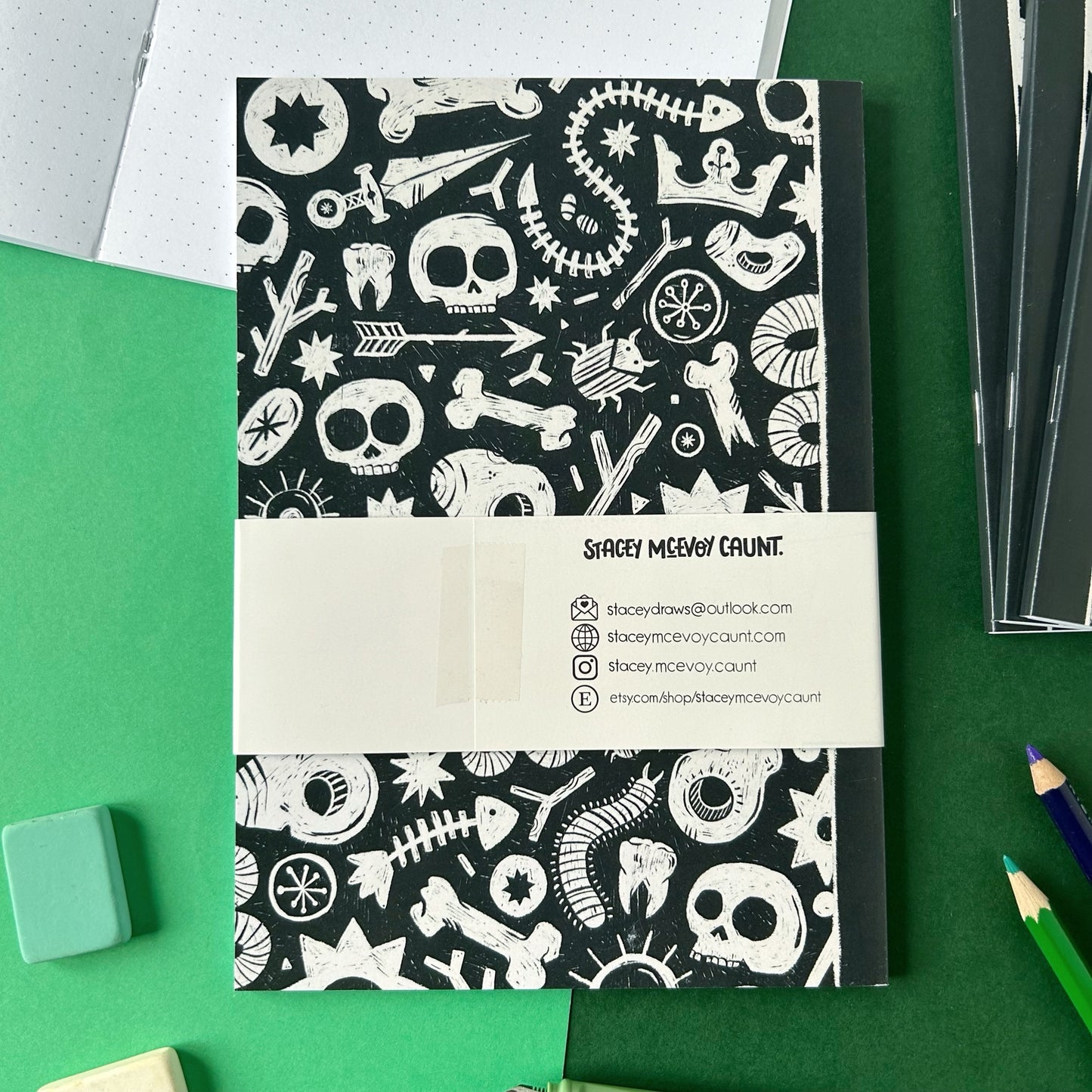 Skull and Bones Notebook