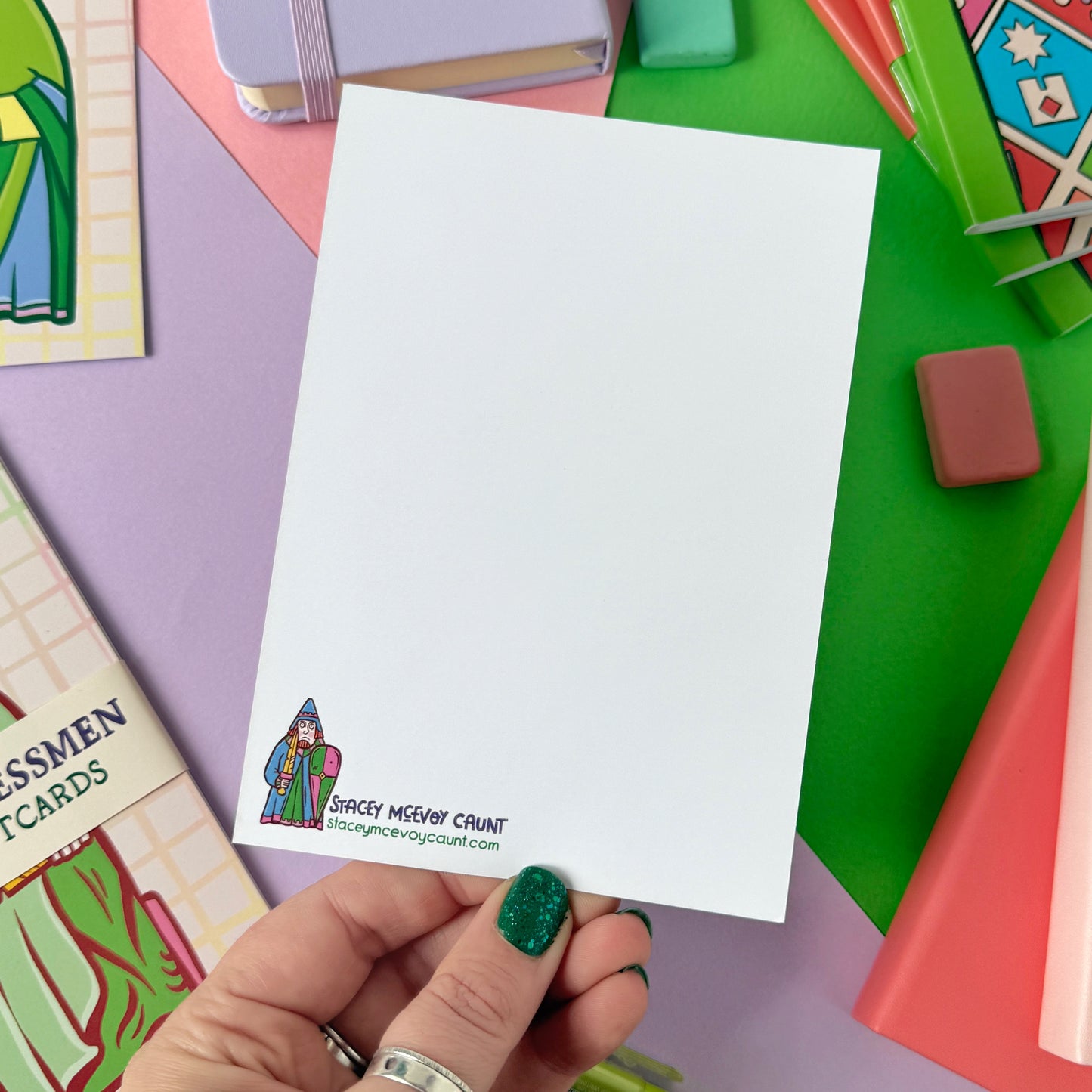 Rook Lewis Chessmen Postcard