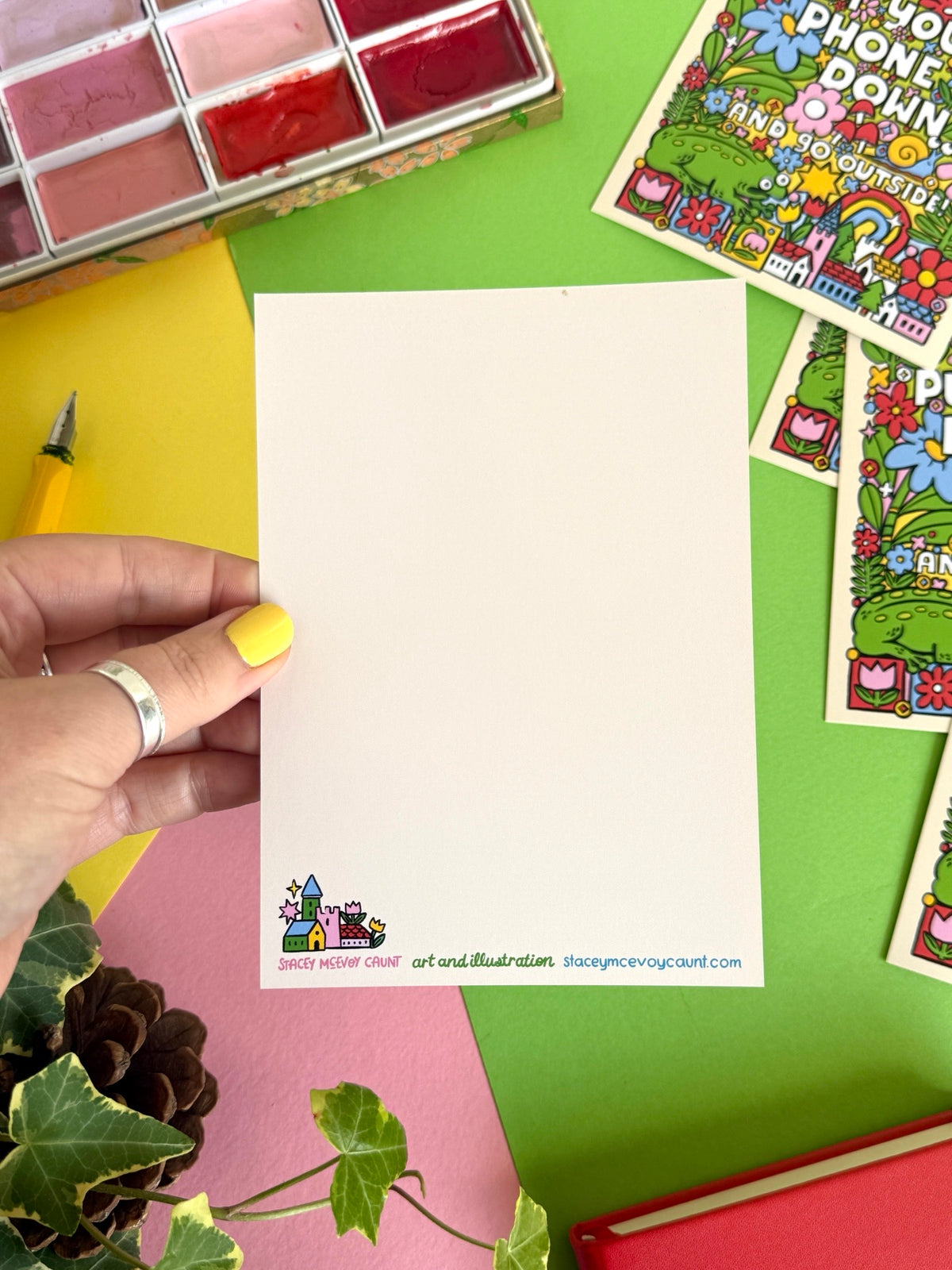 Go Outside Postcard
