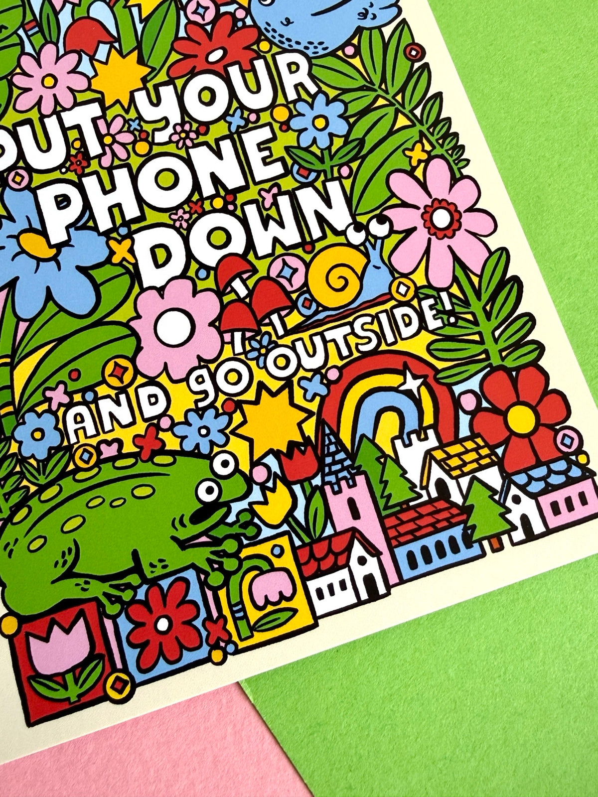 Go Outside Postcard