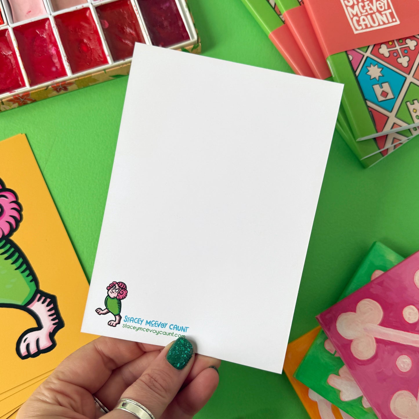 Thigh Guy Medieval Marginalia Postcard