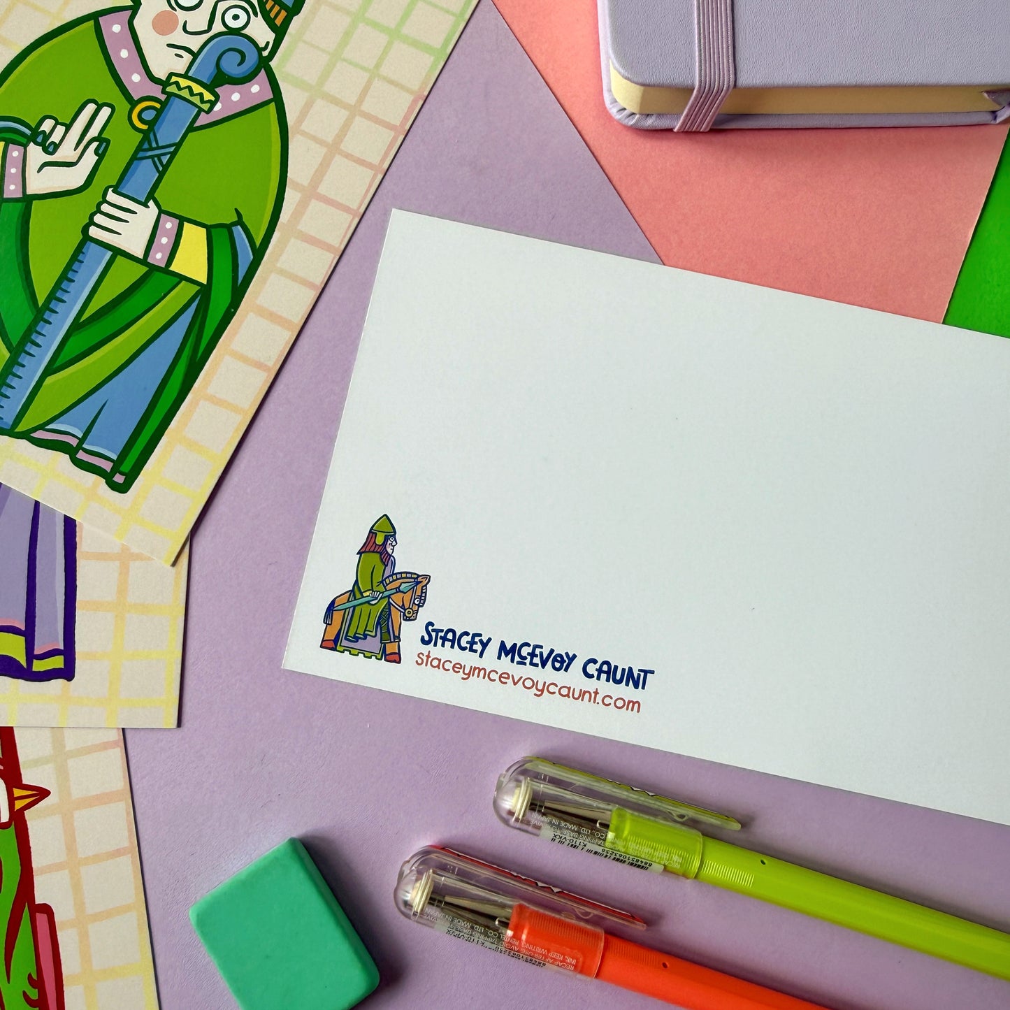 Lewis Chessmen Postcard or Mini Print